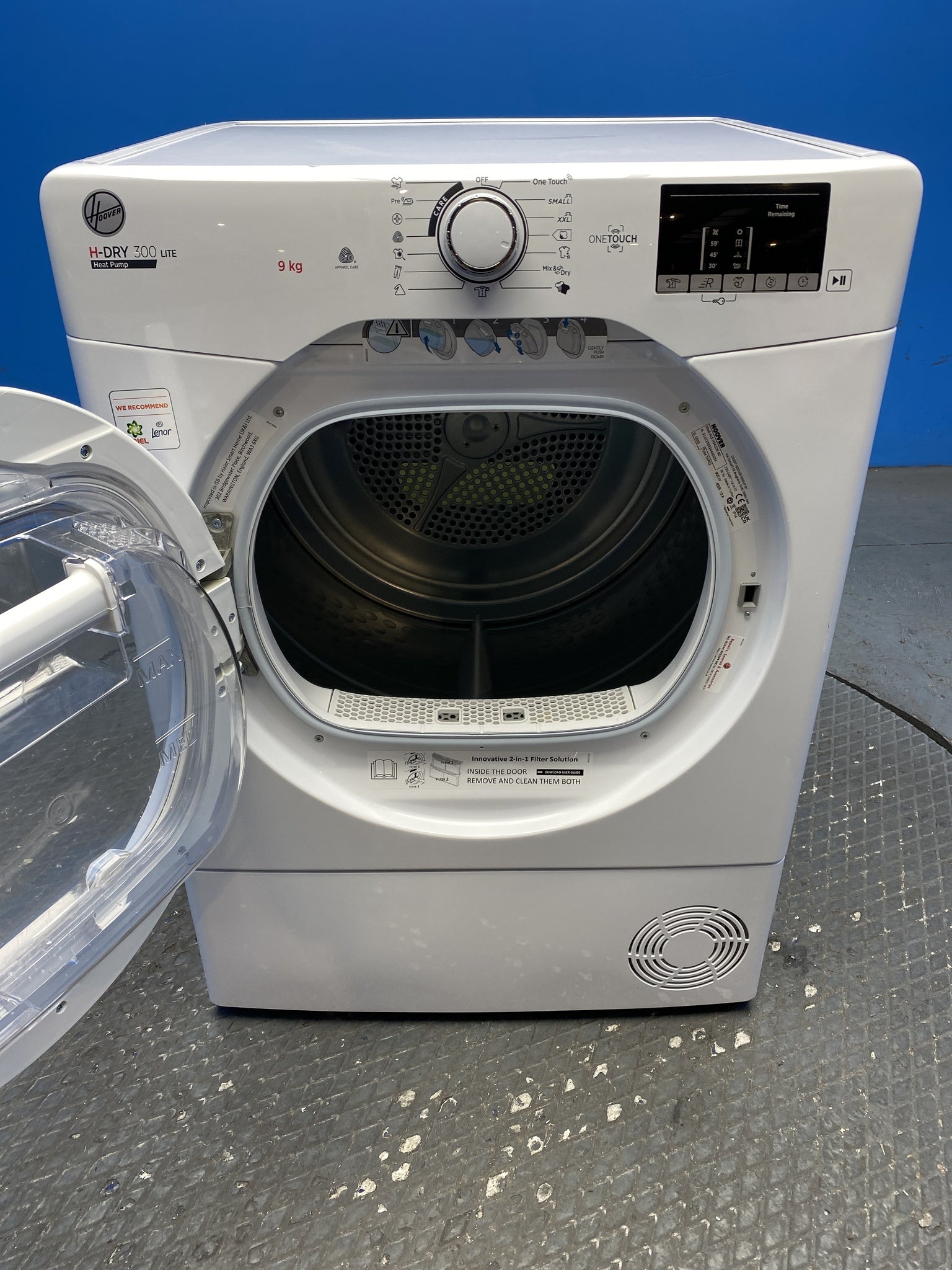 Hoover HLEH9A2DE 9kg Heat Pump Tumble Dryer