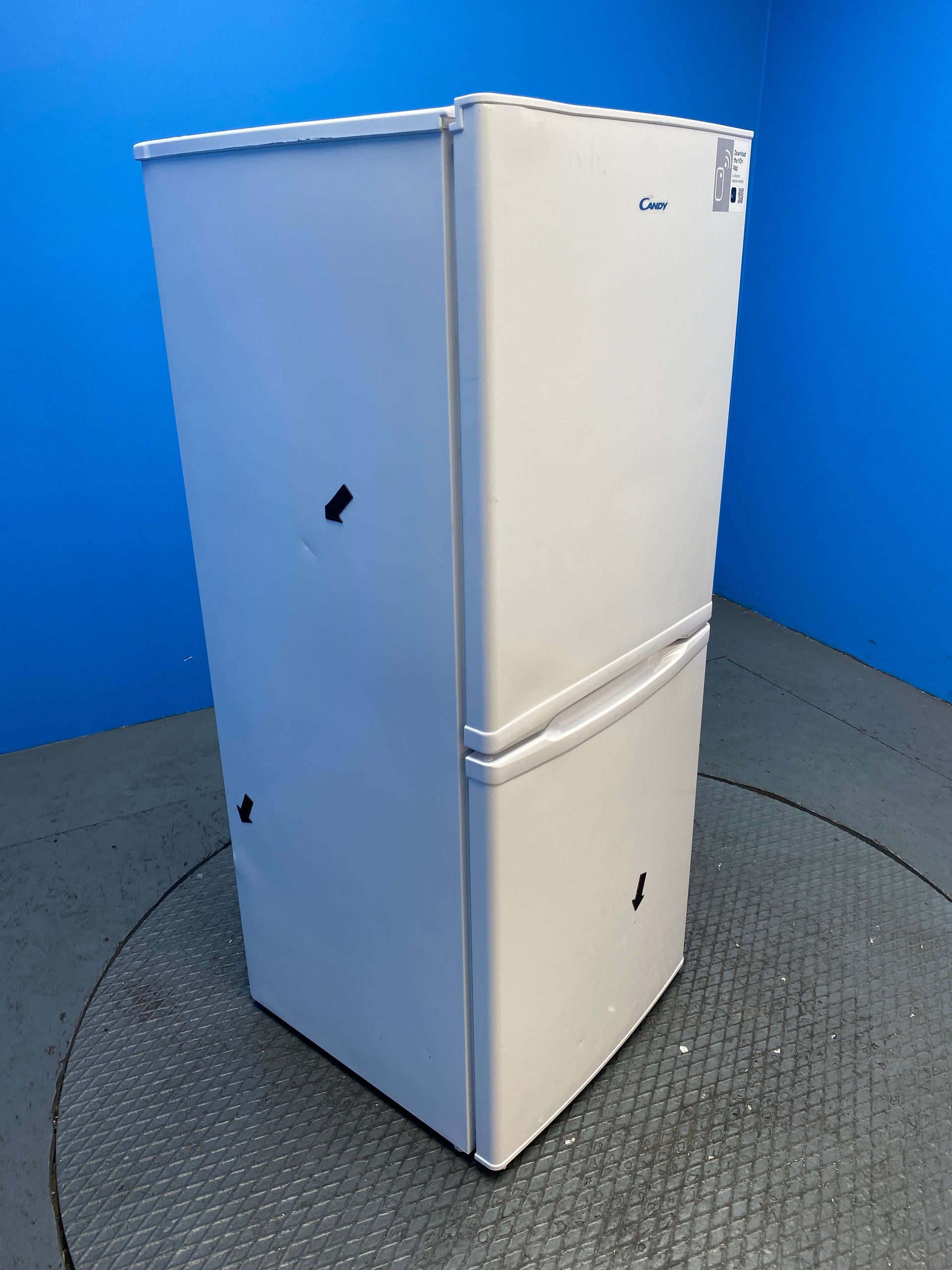 Candy CCH1S513EWK 185 Litre Combi Fridge Freezer