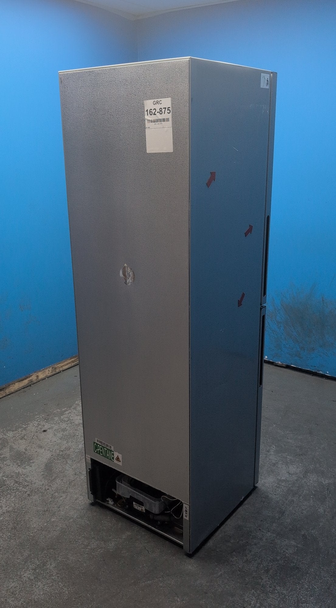 #GRC-162-875 - Hoover H-FRIDGE 300 54.5cm 50/50 Fridge Freezer – 252L, Silver, Low Frost