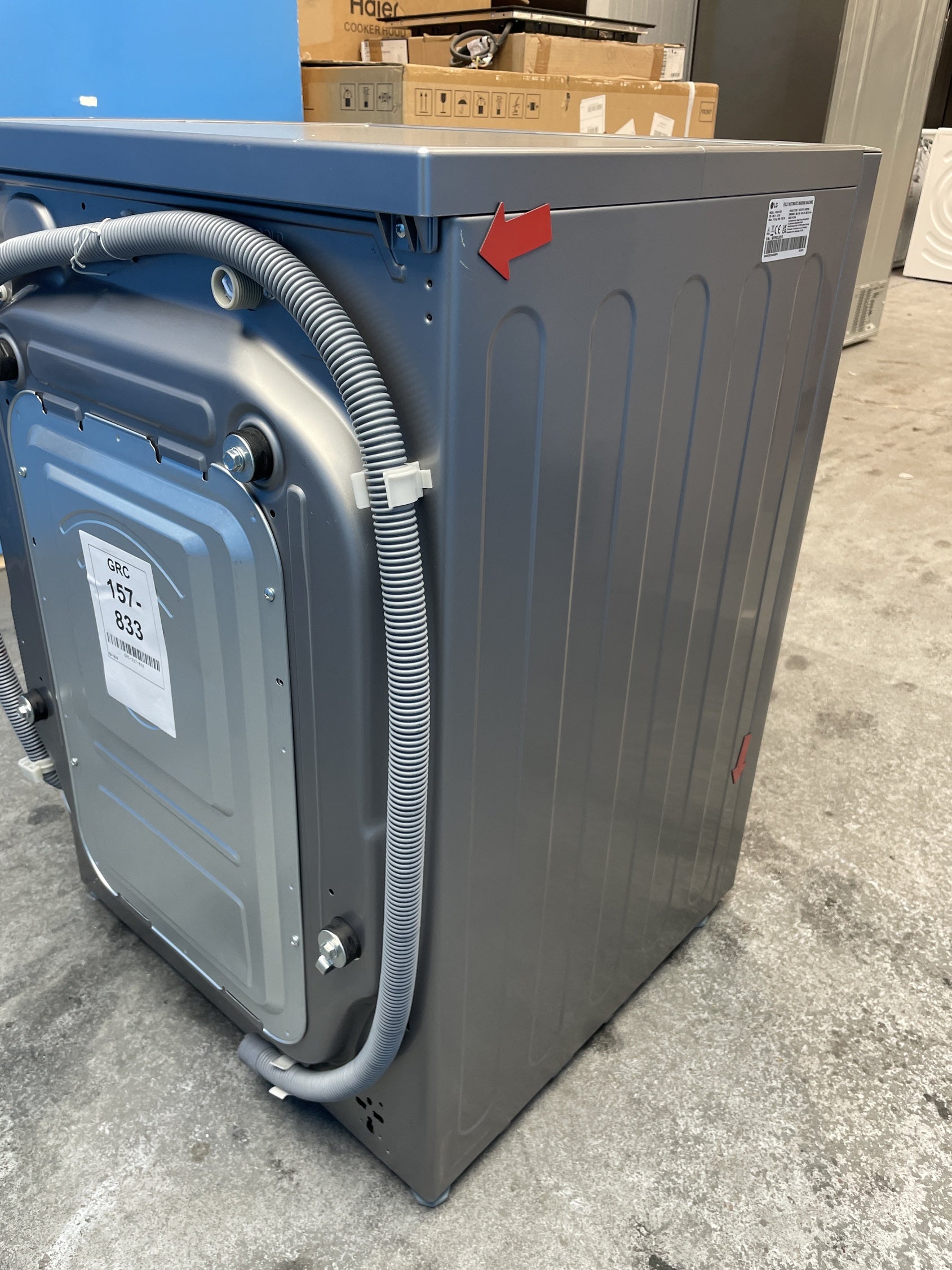 #GRC-157-833 - LG F4X7011TSB 11kg 1400rpm AI Direct Drive Washing Machine