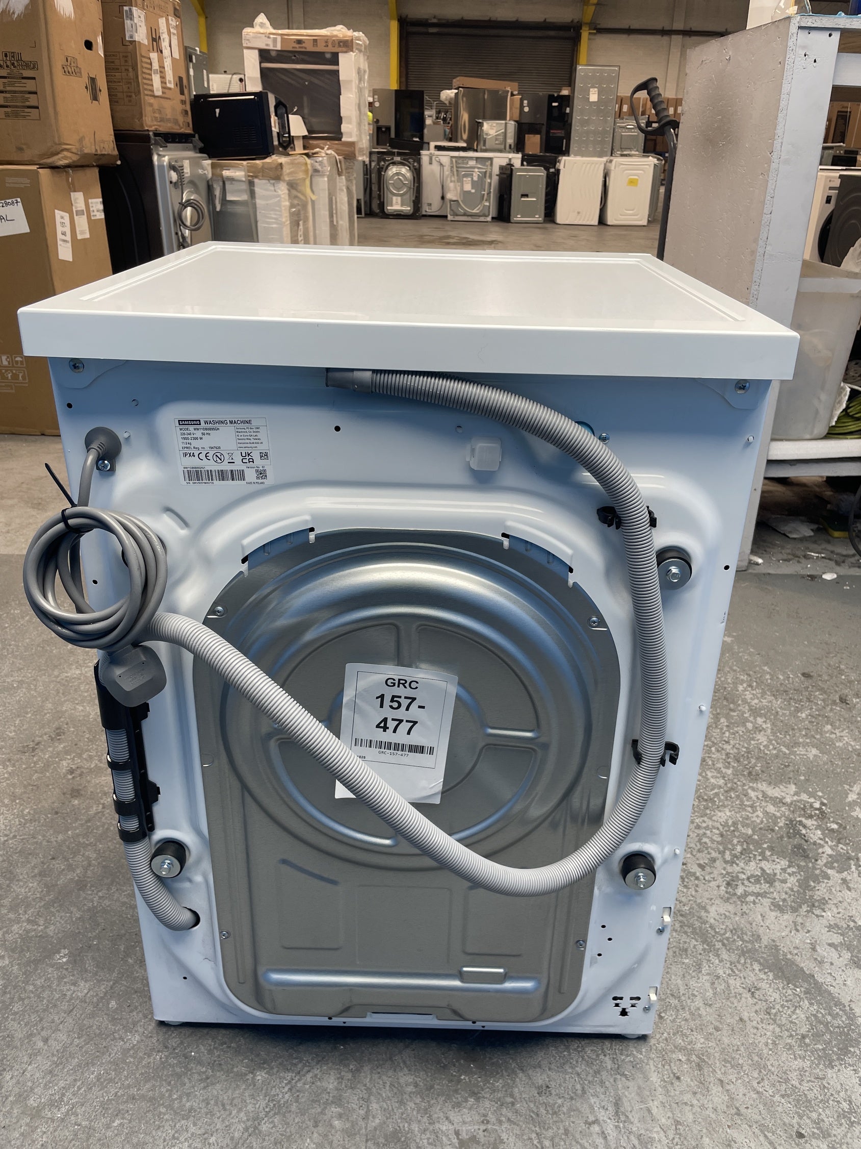 #GRC-157-477 - Samsung Bespoke AI Series 8 WW11DB8B95GH 11kg Washing Machine