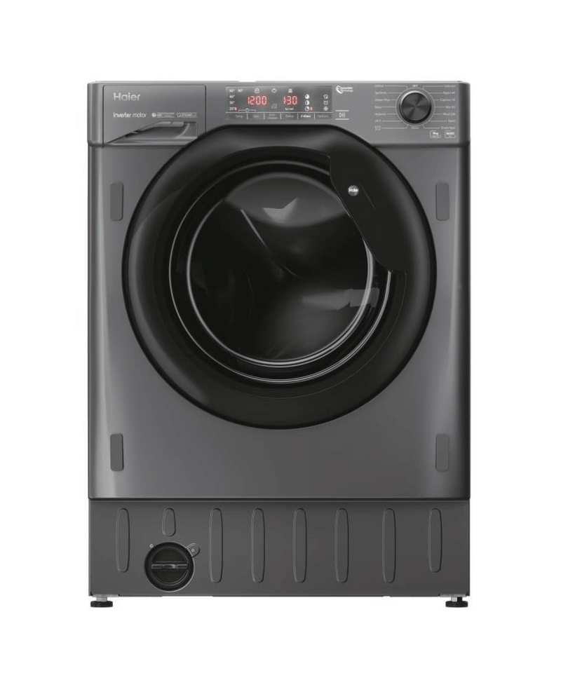 Haier HWQ90B416FWBR Series 4 Integrated 9kg 1600 Spin Washing Machine - Renew 2 U