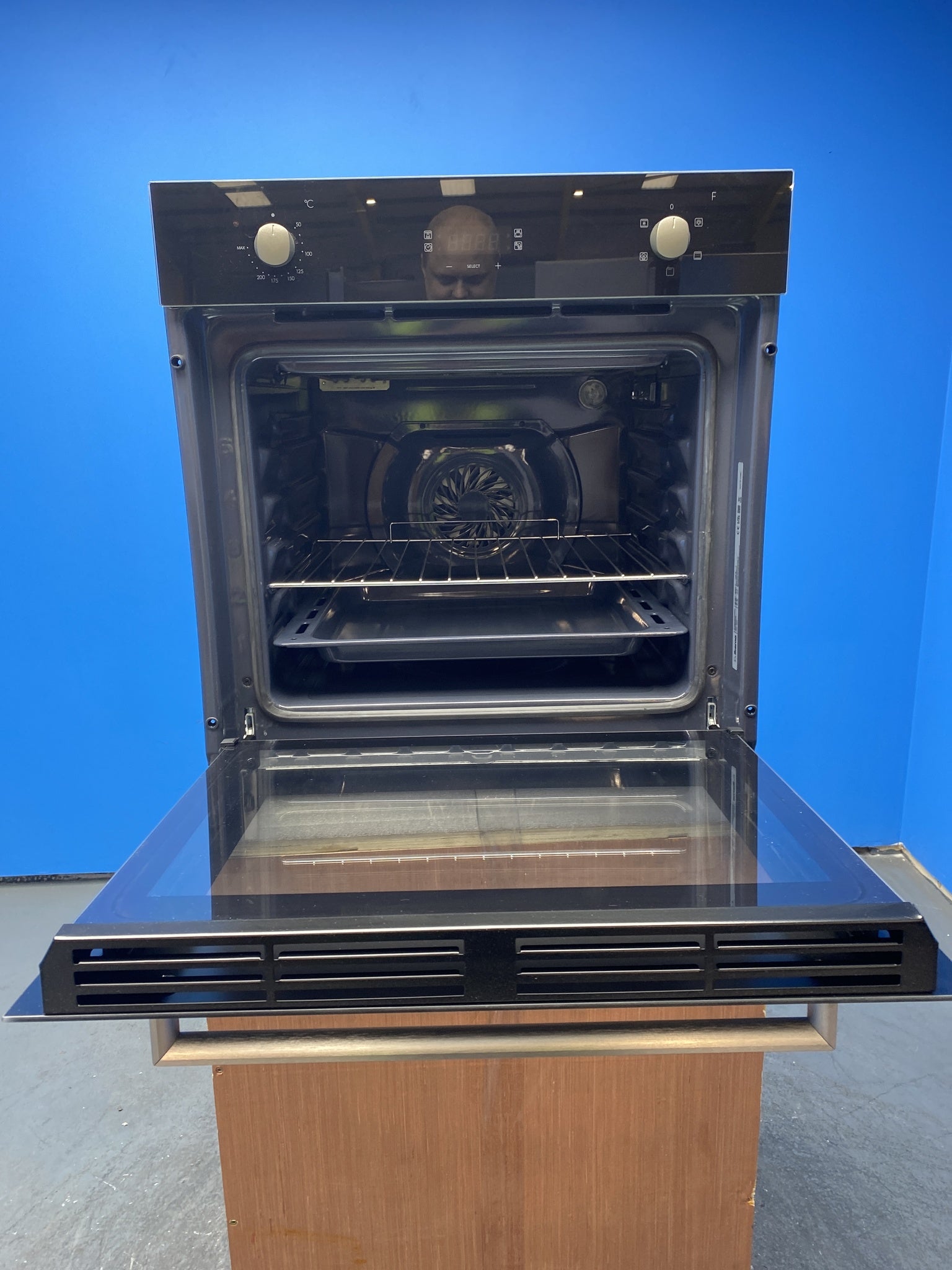 Iberna IBS605N 60cm Fan Oven with Digital Timer