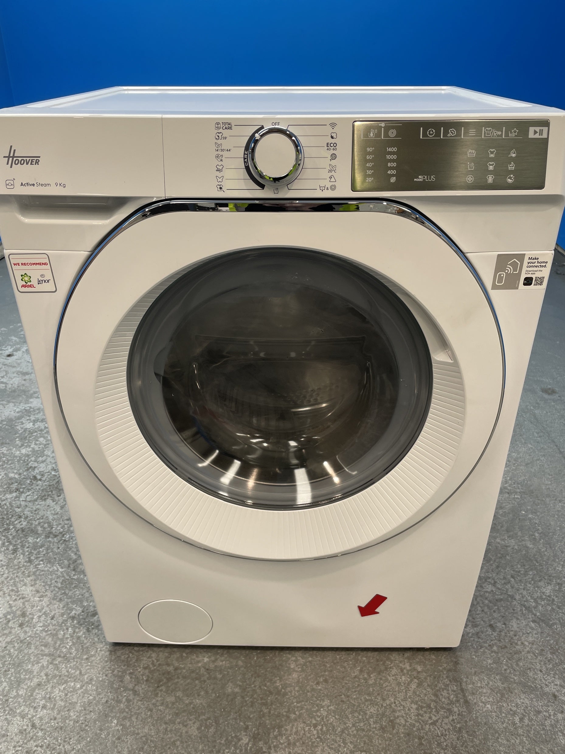 #GRC-157-740 - Hoover HWB 49AMC 9kg 1400 Spin Washing Machine