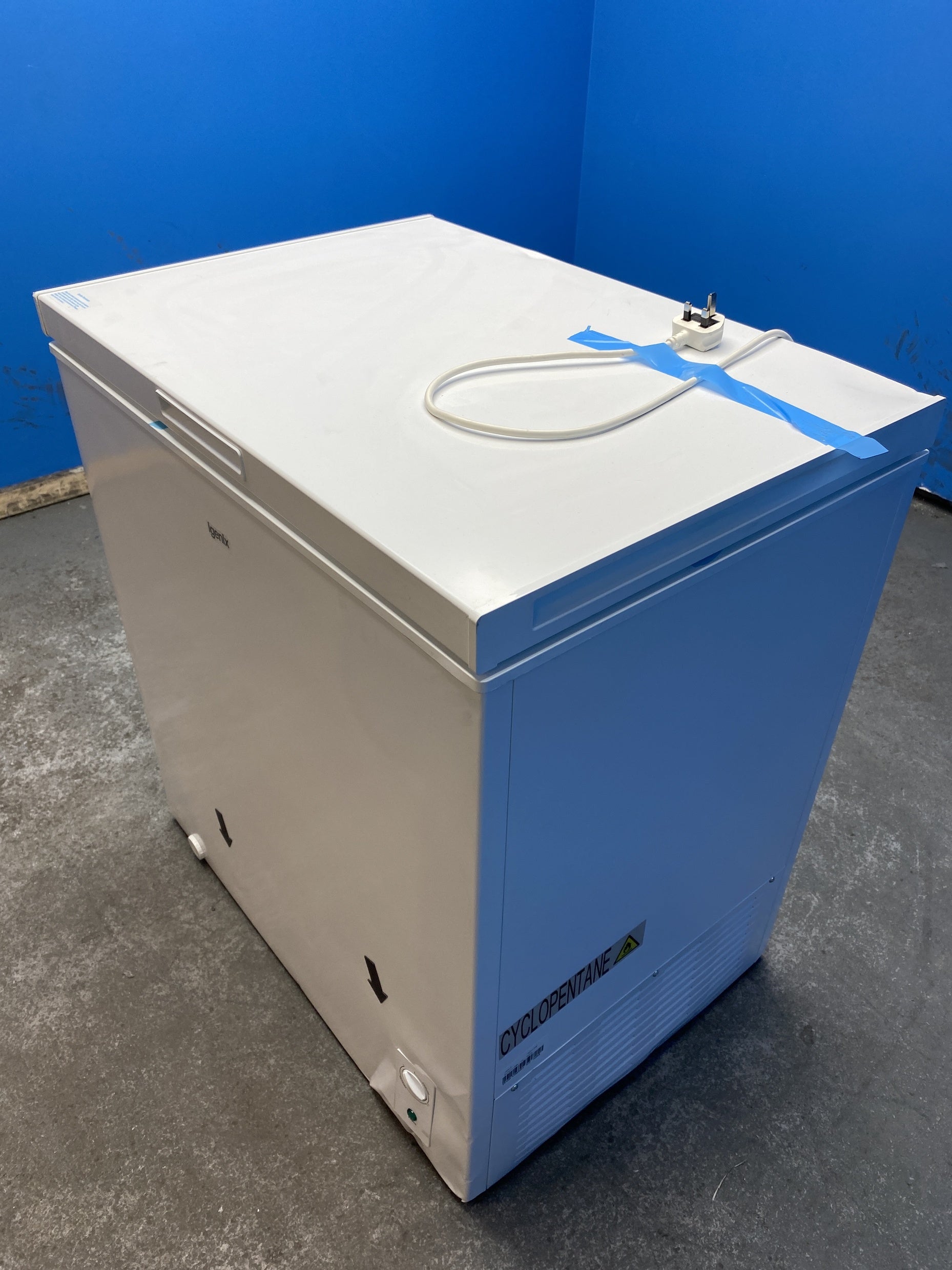 #GRC-153-450 - Igenix IGCF0198W  198 Litre Freestanding Chest Freezer