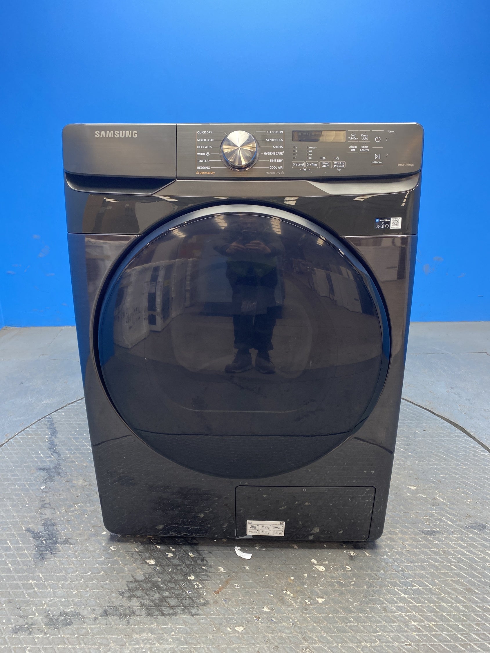 Samsung DV16T8520BV/EU 16kg Hybrid Heat Pump Tumble Dryer