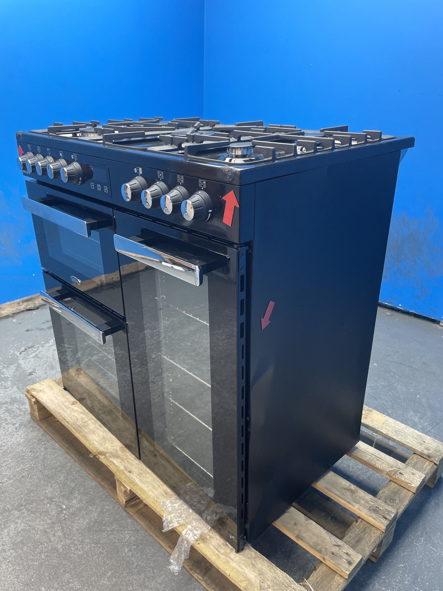 #GRC-159-448 - Belling Cookcentre 90DF 90cm Dual Fuel Range Cooker