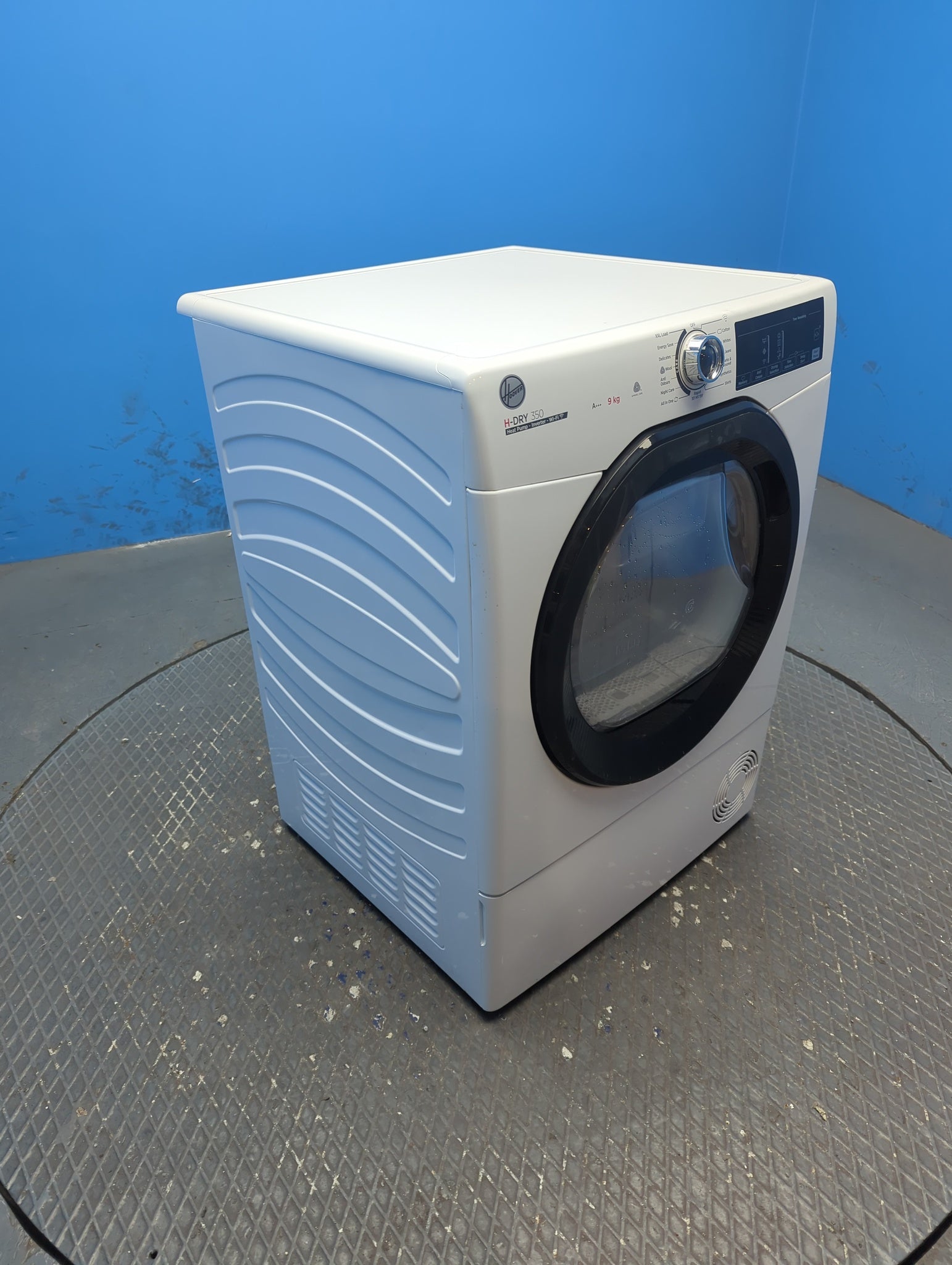 Hoover HREH9A3TBE/N 9kg Heat Pump Tumble Dryer with Wi-Fi