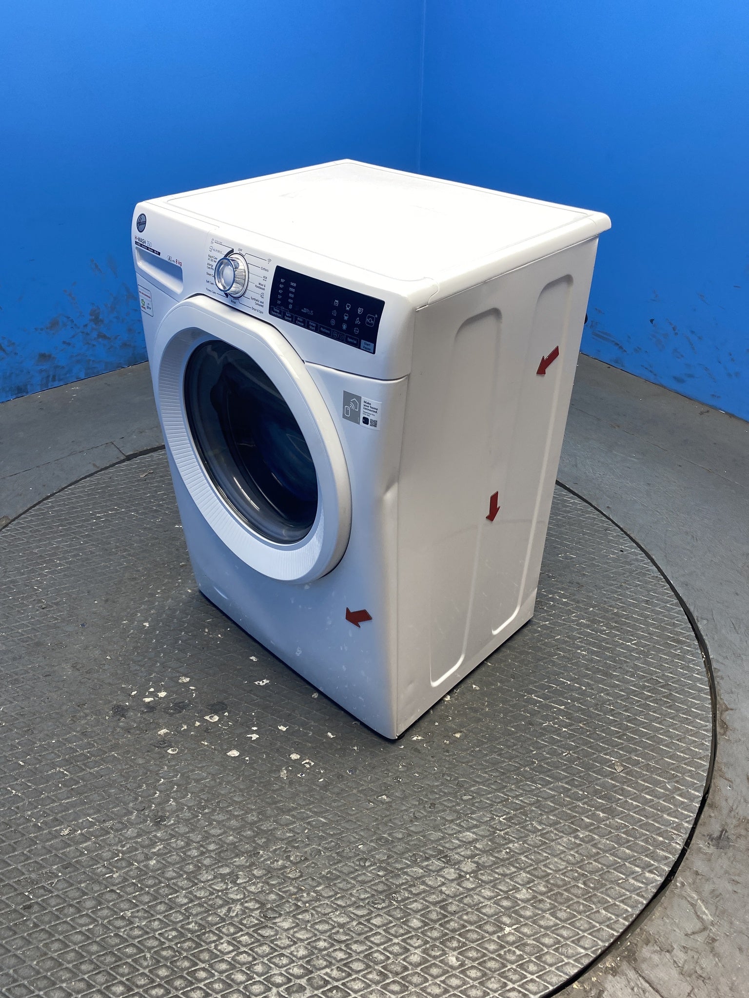 Hoover H3WPS486TAM6 8kg 1400 Spin Washing Machine