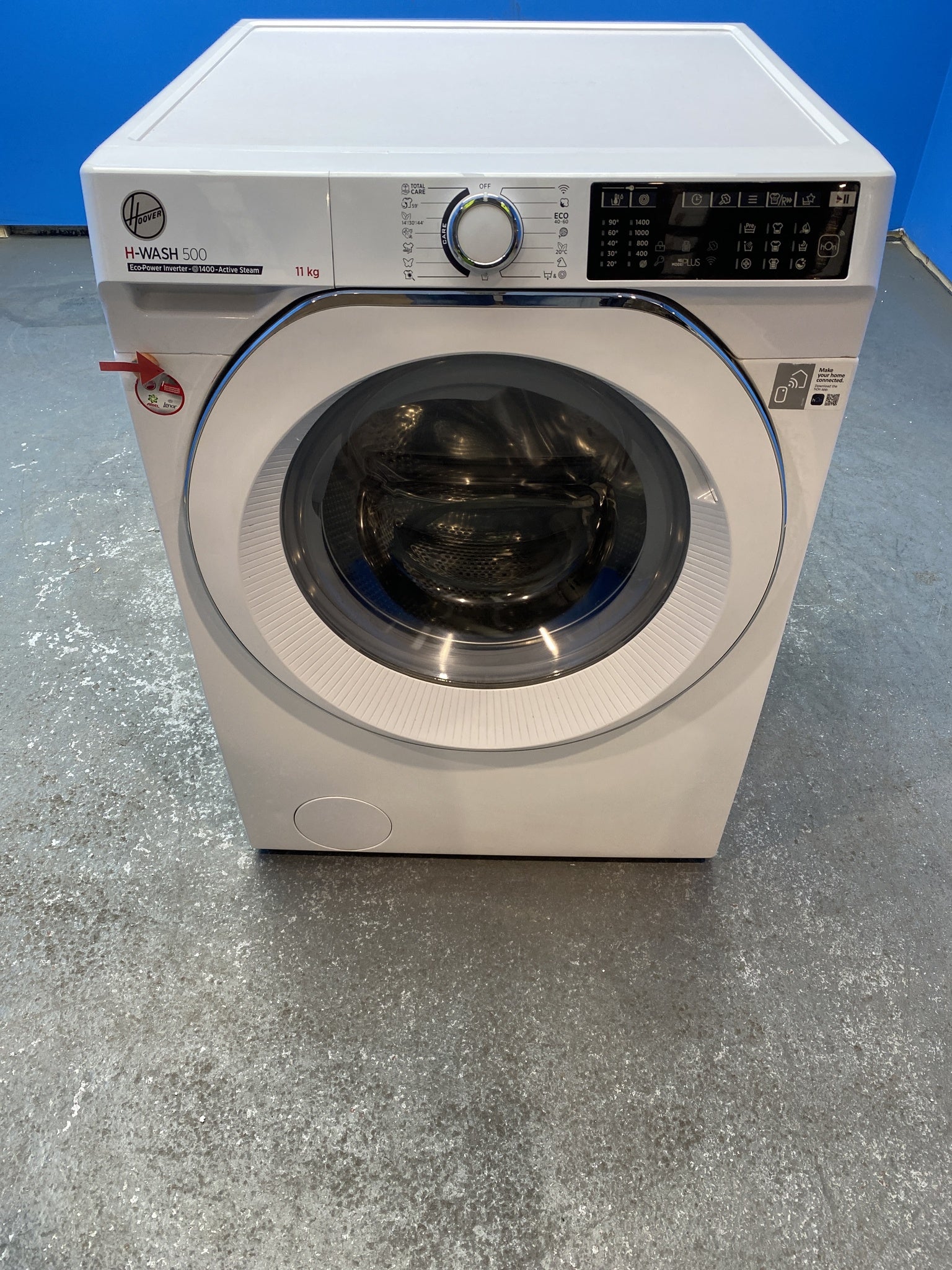 Hoover HW411AMC 11kg 1400 Spin Washing Machine