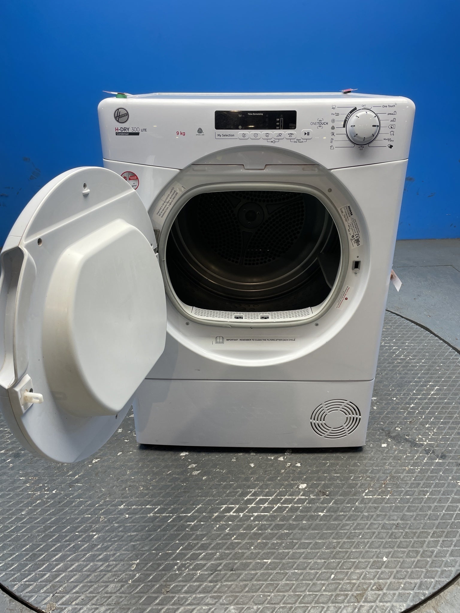 Hoover HLE C9DF-80 9kg Condenser Tumble Dryer