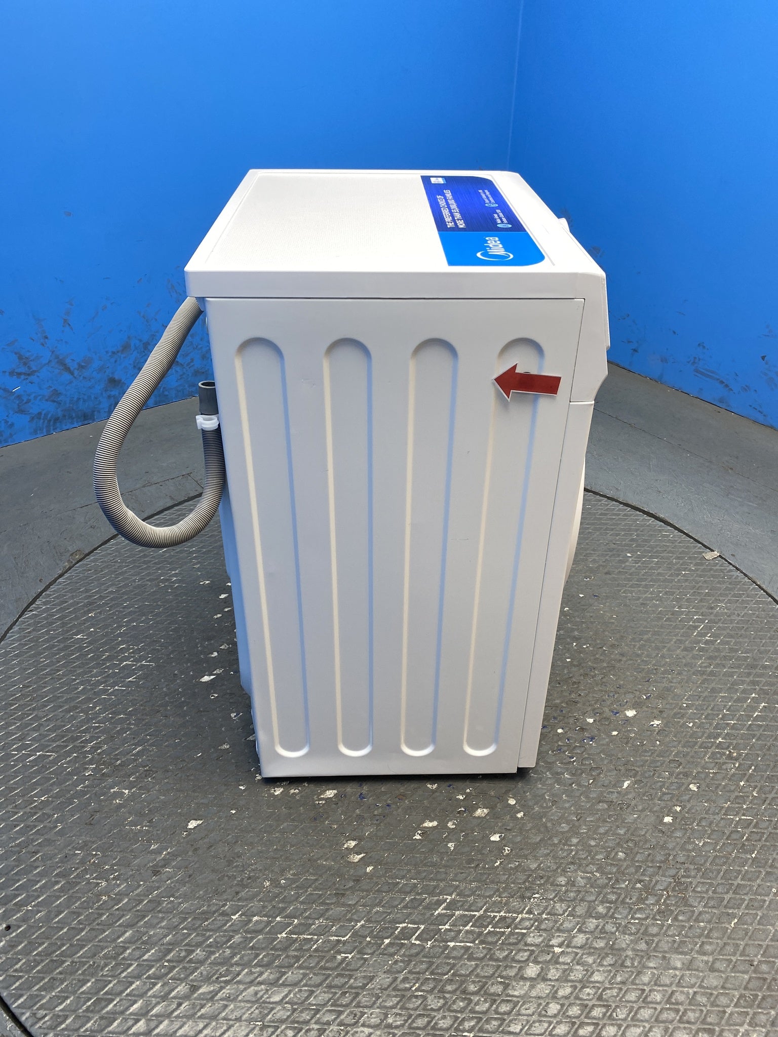 Midea MF10EW80BB 8kg 1400 Spin Washing Machine with Steam Care