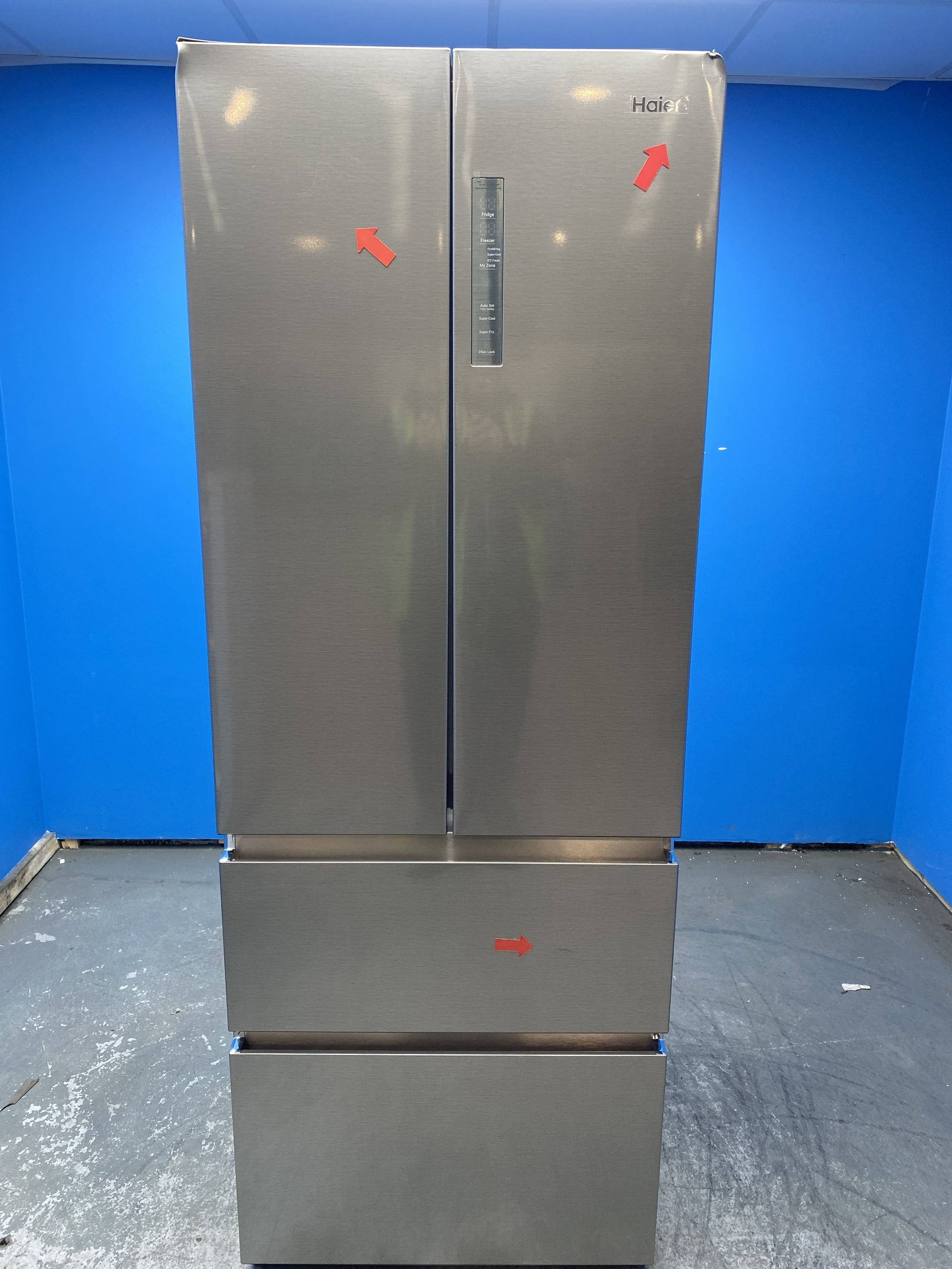 #GRC-156-336 - Haier Series 5 HFR5719ENMG 70cm French Door Fridge Freezer