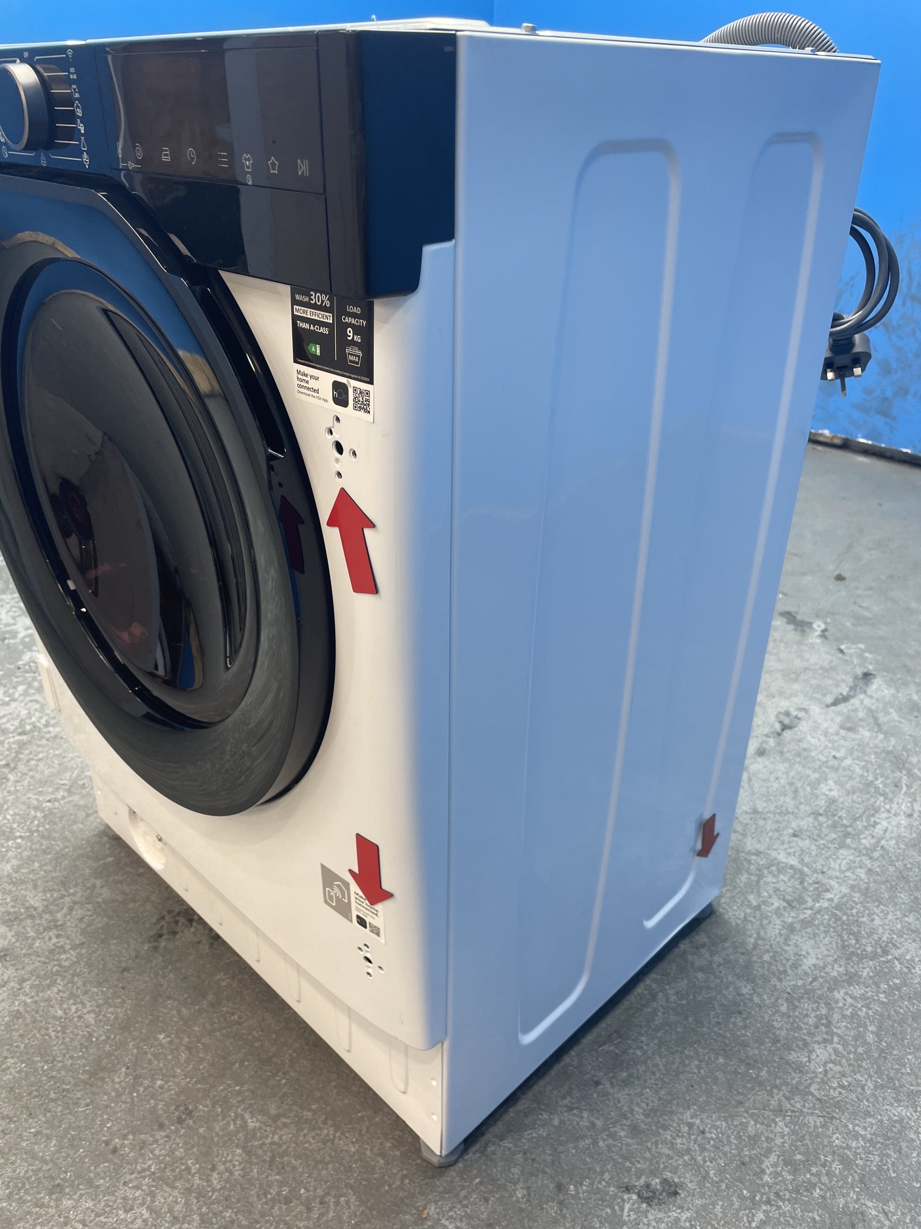 #GRC-157-270 - Haier BHA6S69M6DB9J80 Series 6 Integrated 9kg 1600rpm Washing Machine