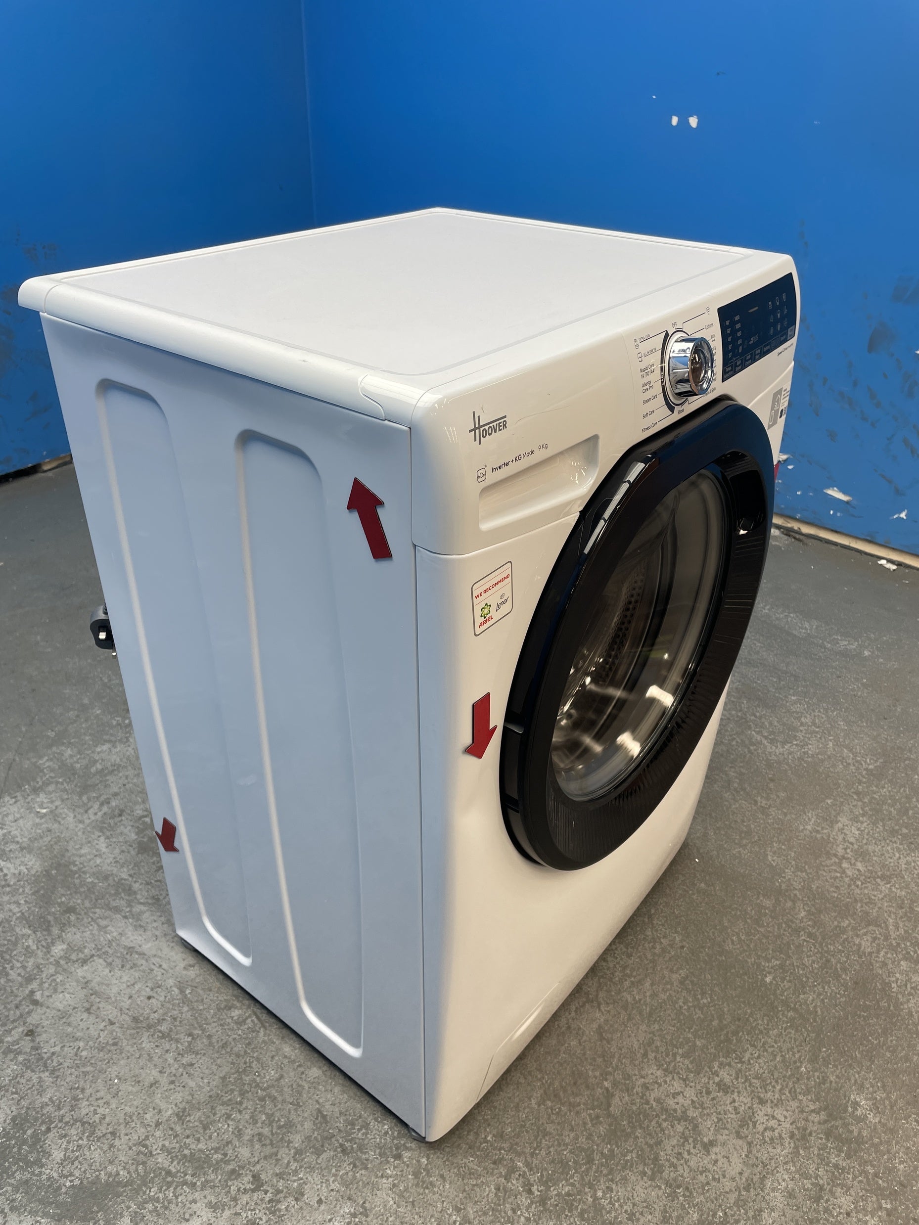 #GRC-158-635 - Hoover H3WPS496TAMB6 9kg 1400 Spin Washing Machine