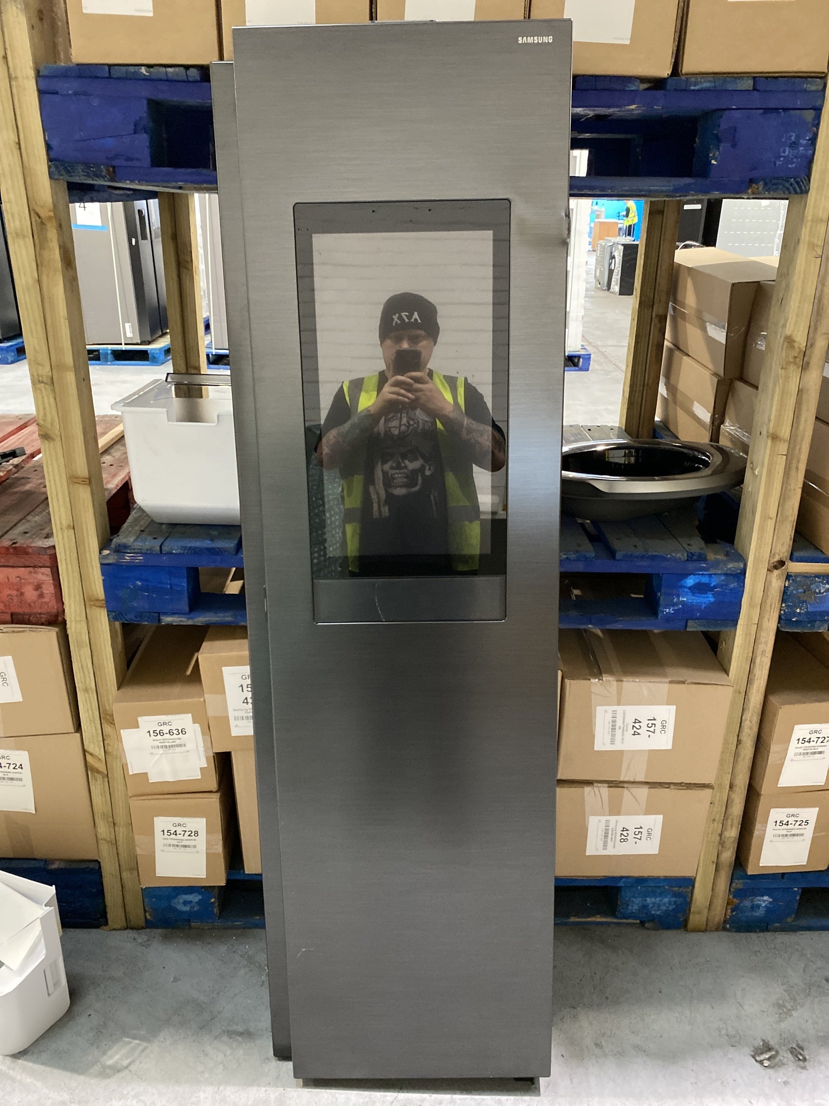 #GRC-158-324 - Samsung RS90F66BEFEU Fridge Freezer Door