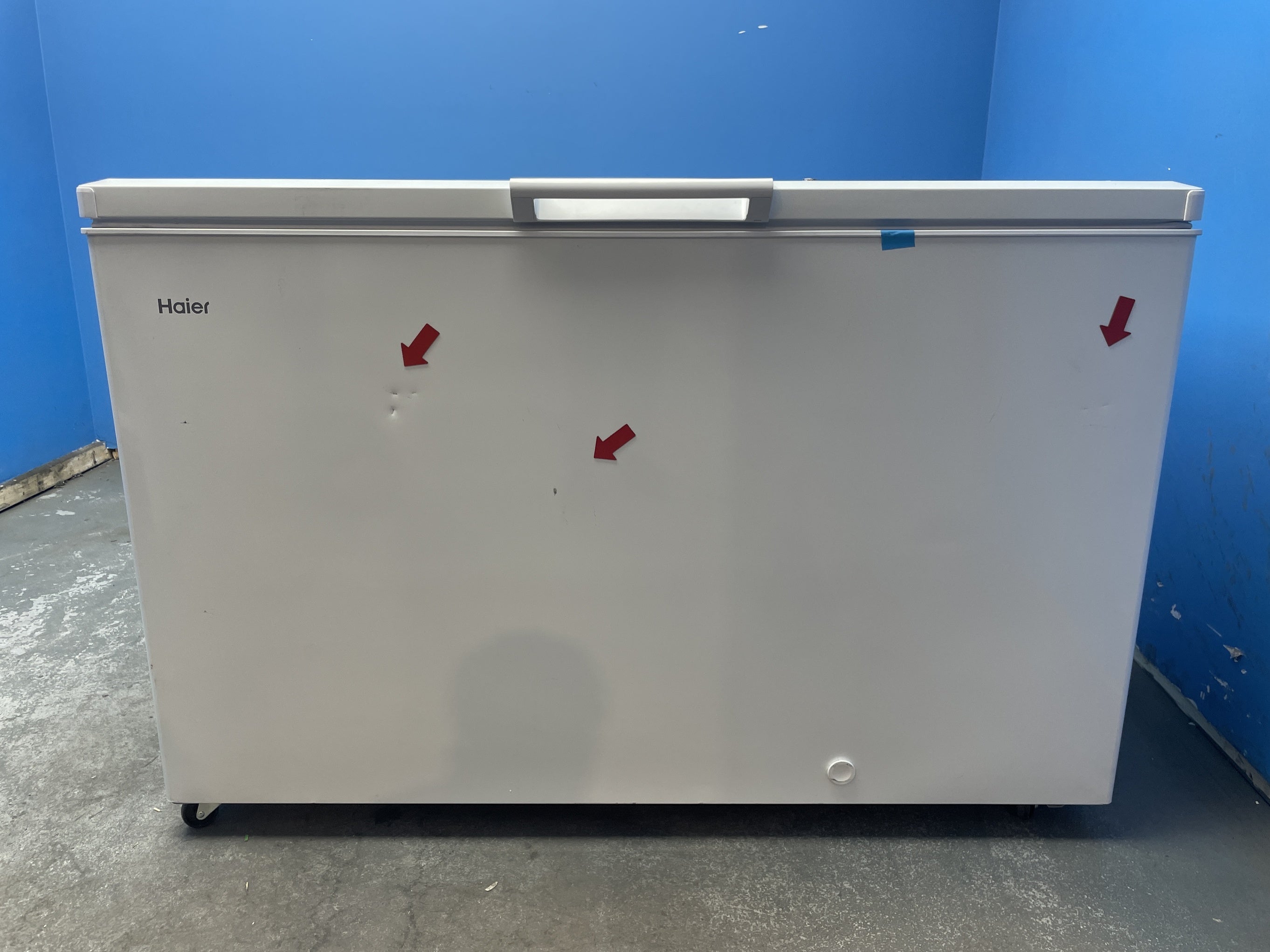 #GRC-160-615 - Haier HCE420EK Series 7 Chest Freezer with 418L Capacity