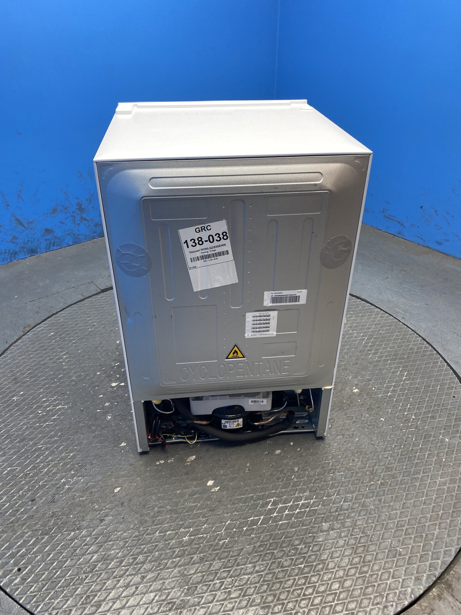 Hoover H-FRIDGE 300 HONLQ2S58EWK Under Counter Larder Fridge