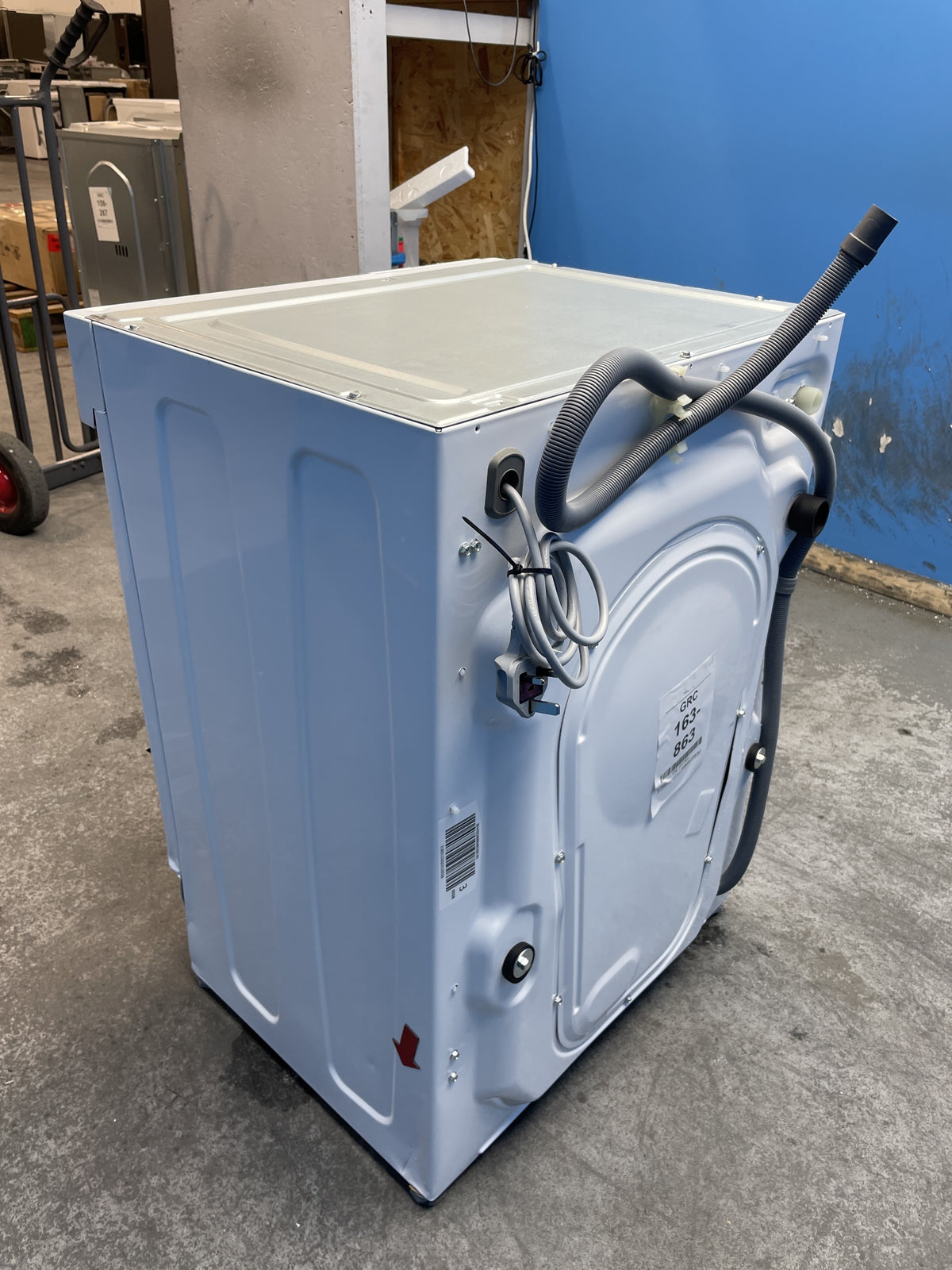 #GRC-163-863 - Hoover Integrated Washer Dryer – 9kg Wash, 6kg Dry, 1400rpm, WiFi Connected, White