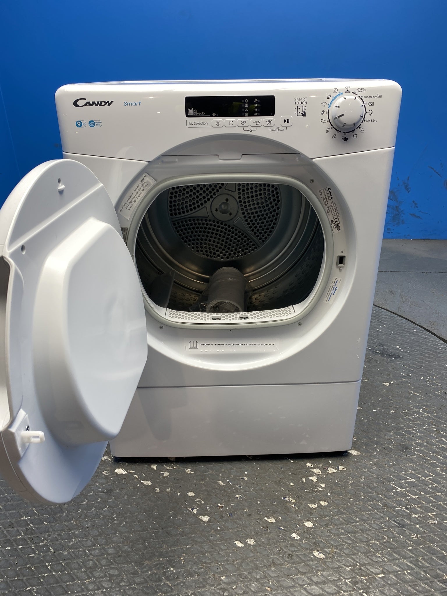 Candy CSEV9DF 9kg Vented Smart Tumble Dryer