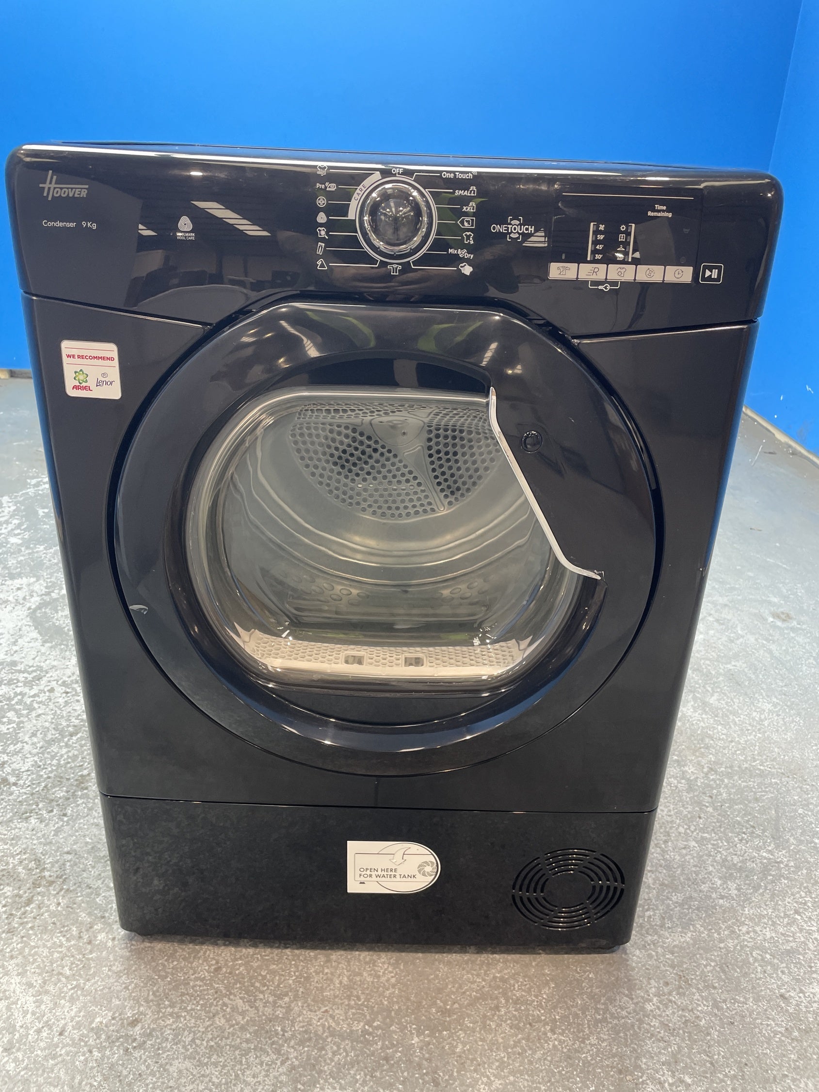 #GRC-156-988 - Hoover H-DRY 300 HLE C9DGB 9kg Condenser Tumble Dryer