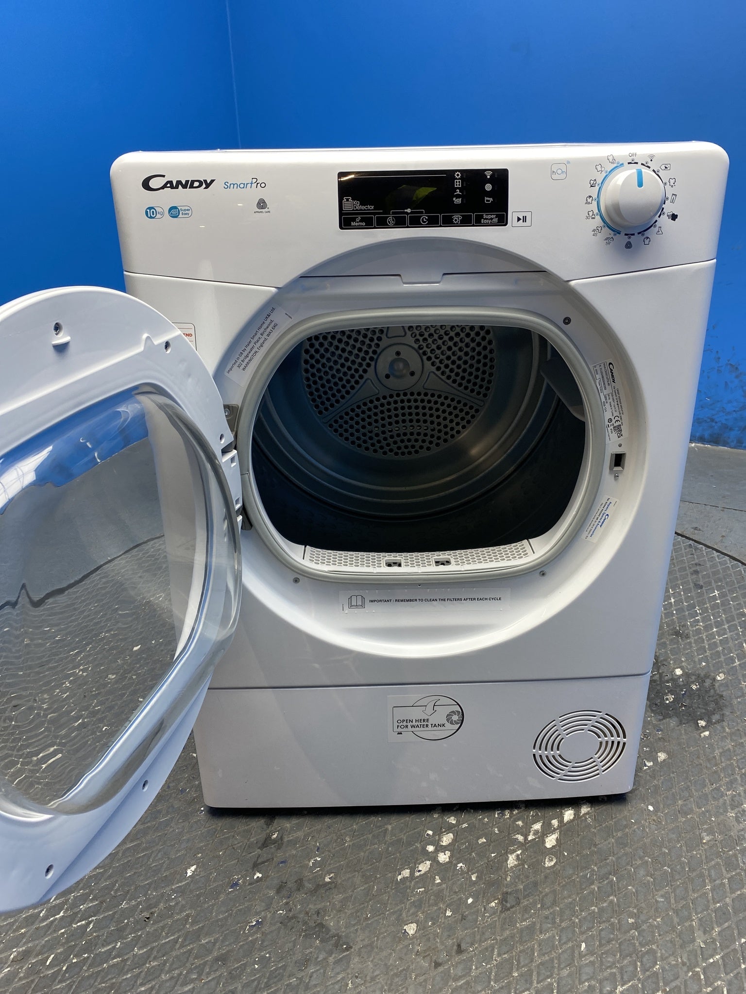 Candy CSOEC10TG 10kg Condenser Tumble Dryer with Wi-Fi