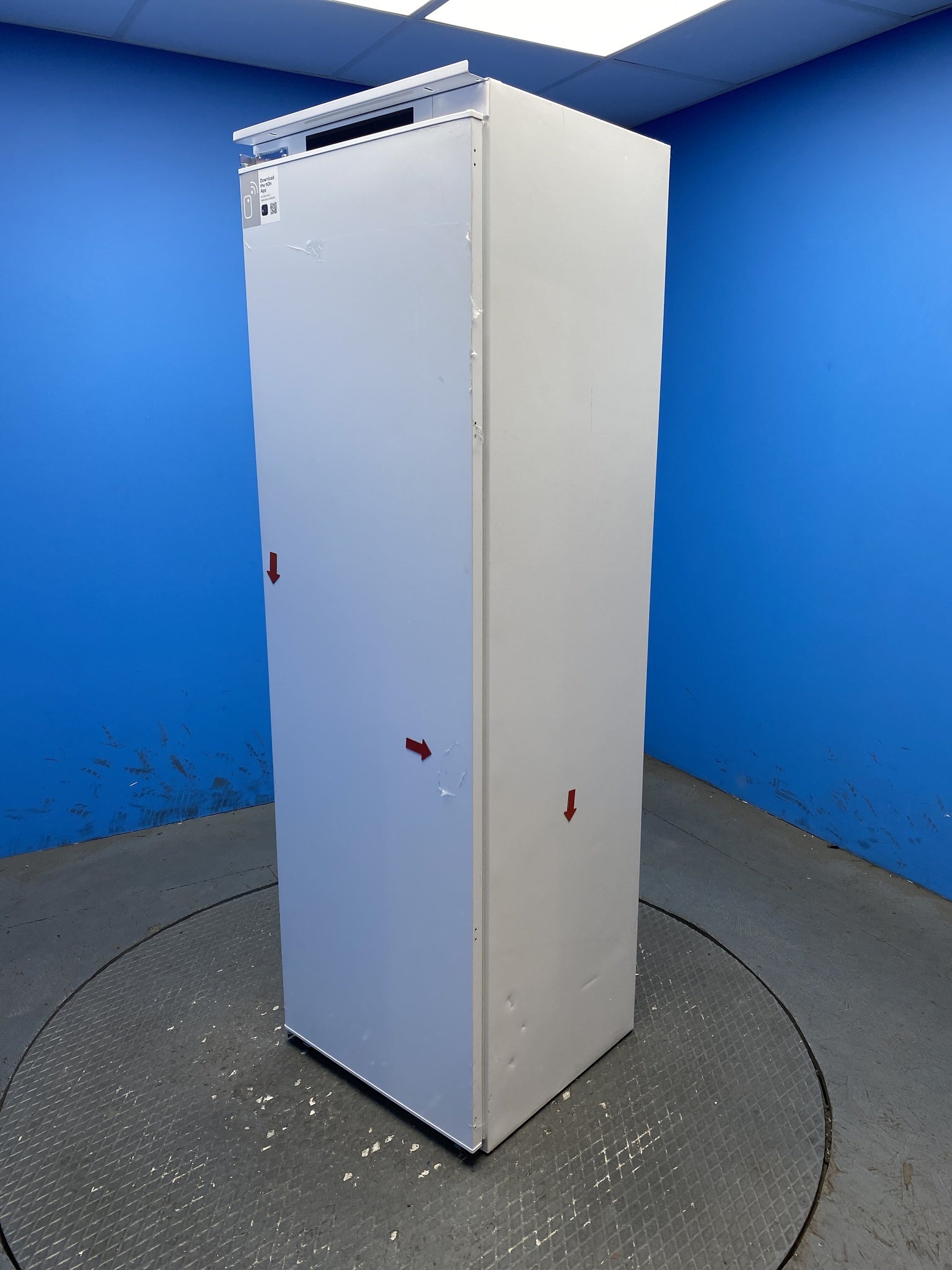 Haier HAUN518EWK 200L Integrated Total No Frost Freezer