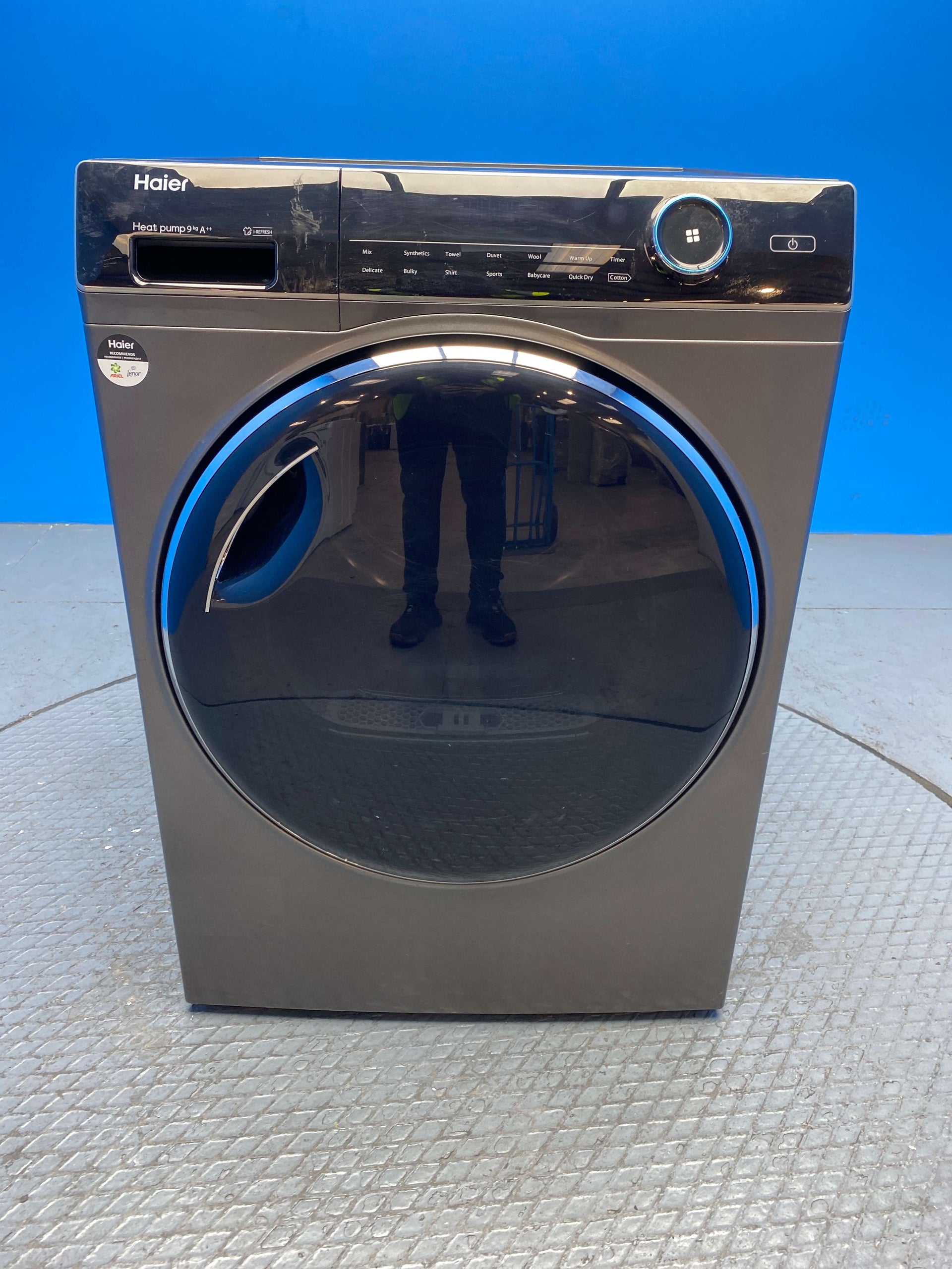 Haier HD90-A2979S 9kg Heat Pump Tumble Dryer