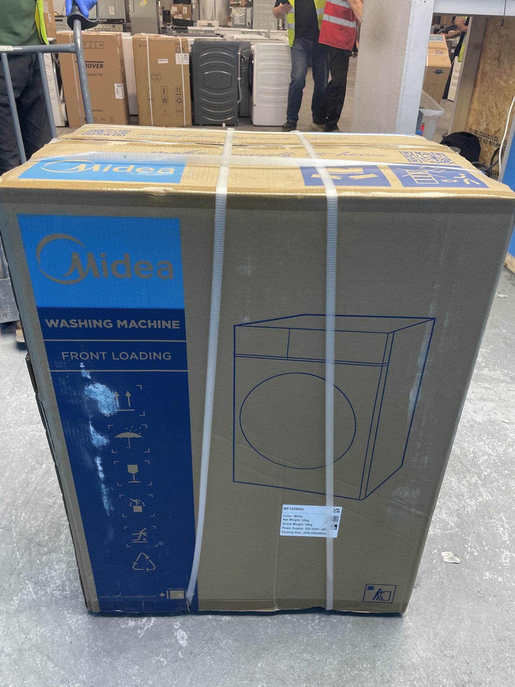 #GRC-158-910 - Midea MF100W60 6kg 1000 Spin Washing Machine with Lunar Dial