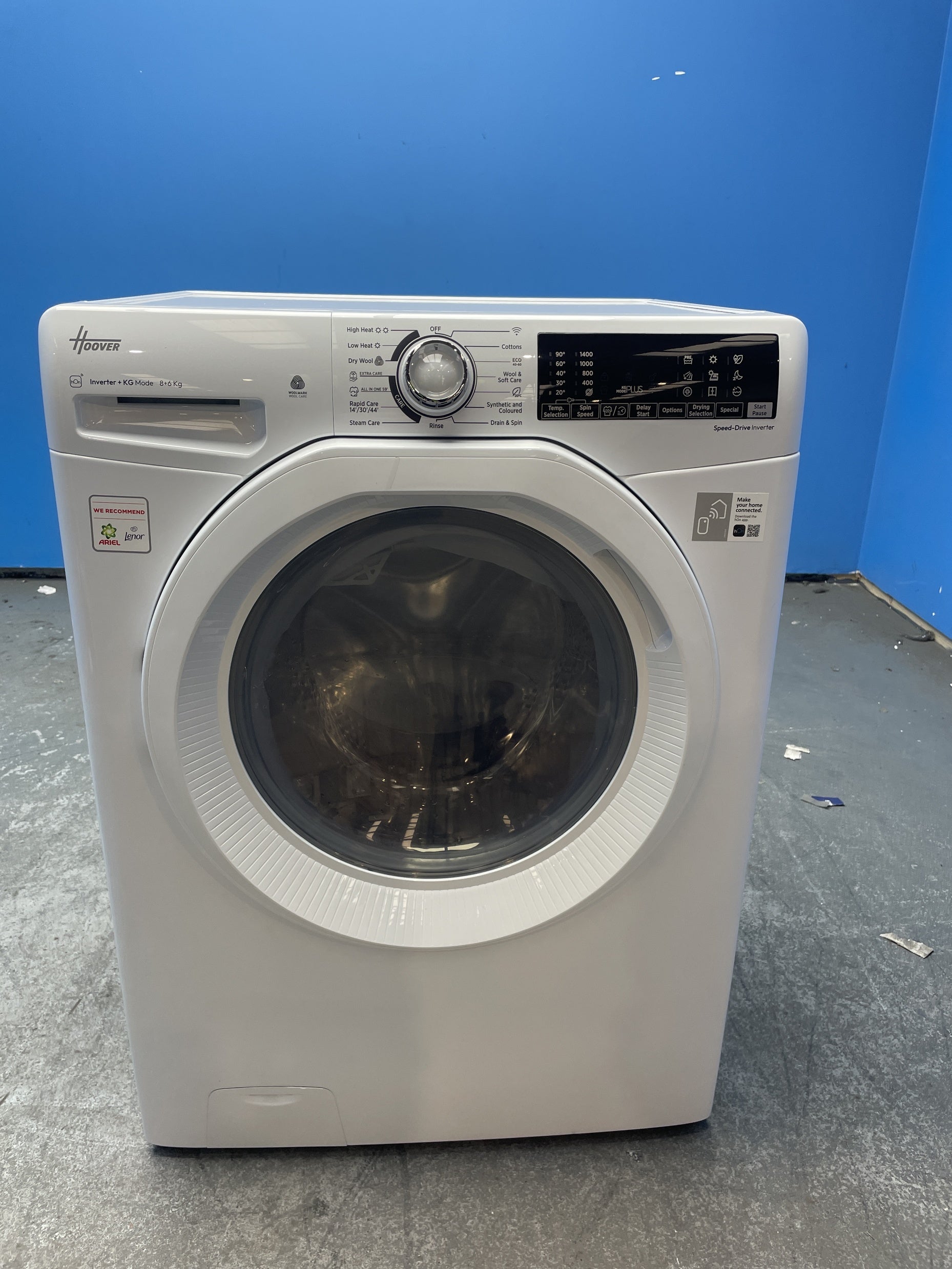 #GRC-159-013 - Hoover H3DPS4866TAM6 8kg/6kg 1400rpm Washer Dryer