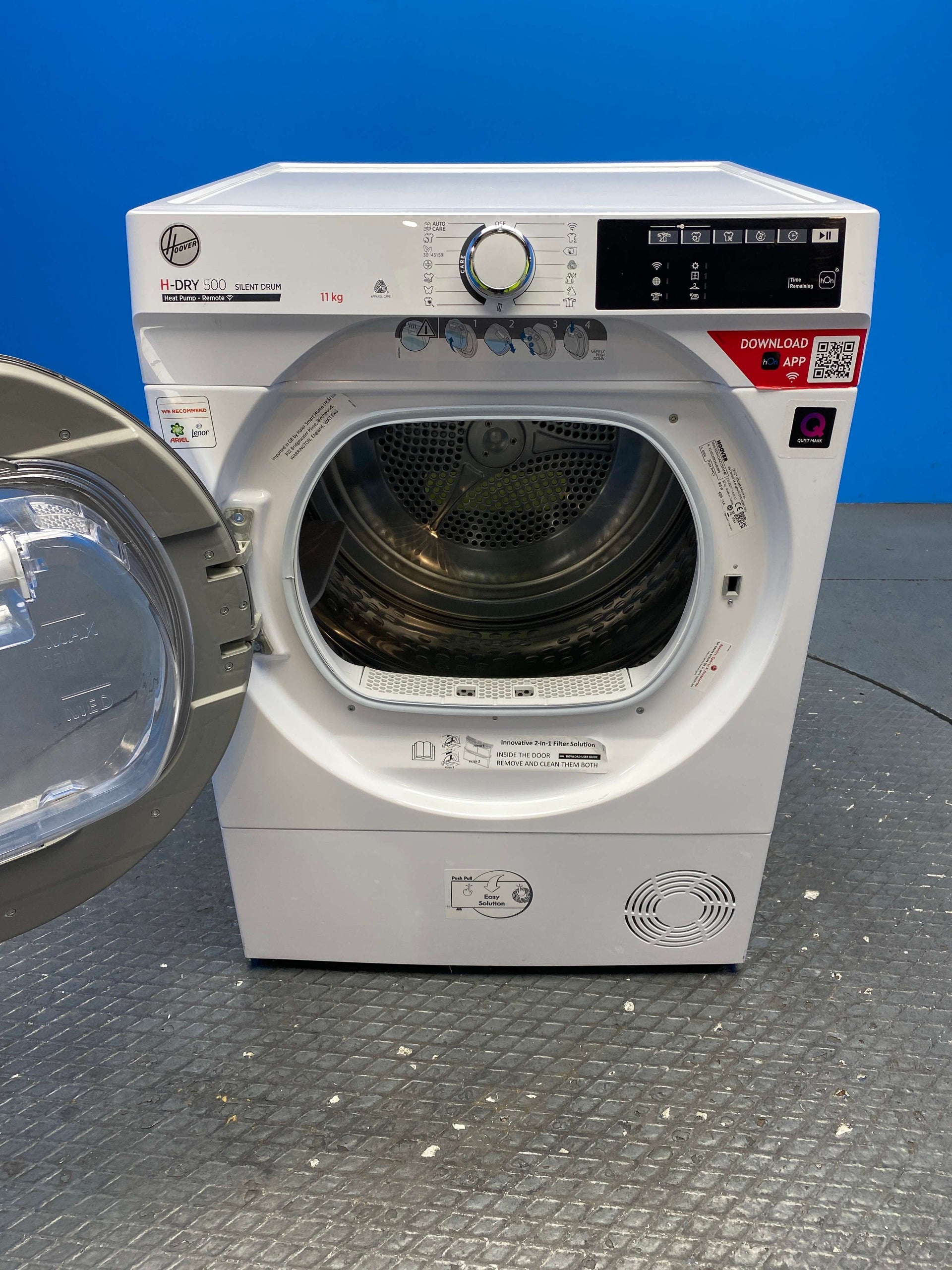 Hoover NDEH11A2TCEXM 11kg Heat Pump Tumble Dryer