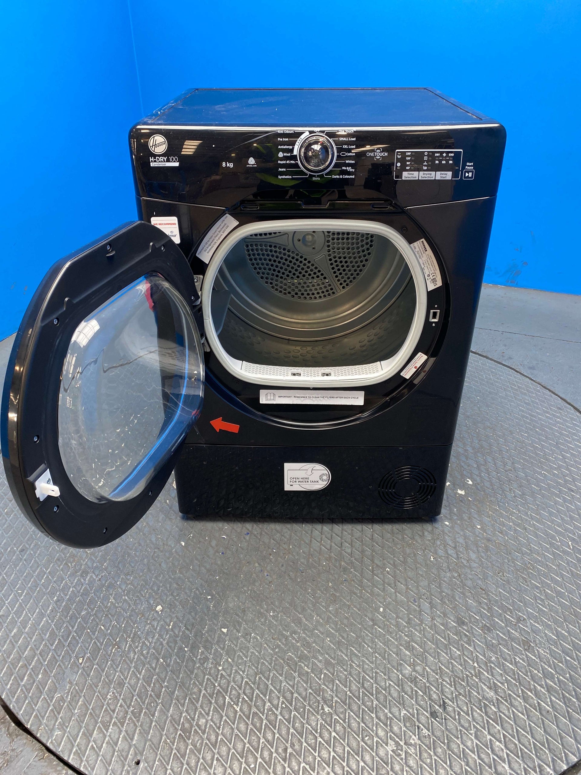 Hoover HLEC8LGB 8kg Condenser Tumble Dryer