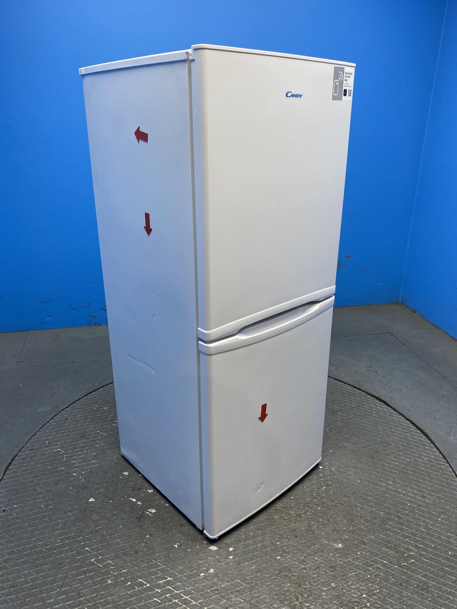 Candy CCH1S513EWK 185 Litre Combi Fridge Freezer