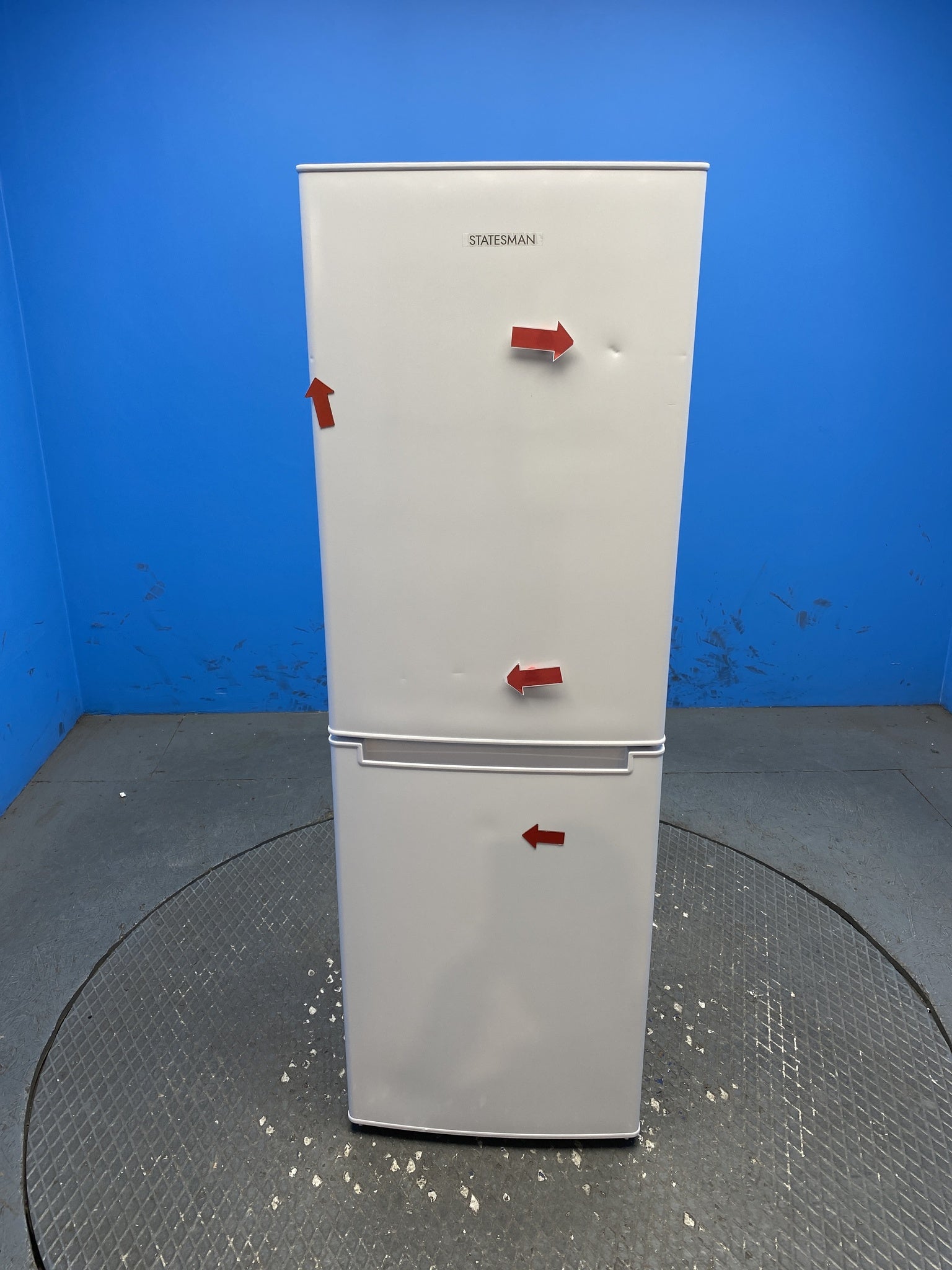 Stateman F1448W 142 Litre Combi Fridge Freezer