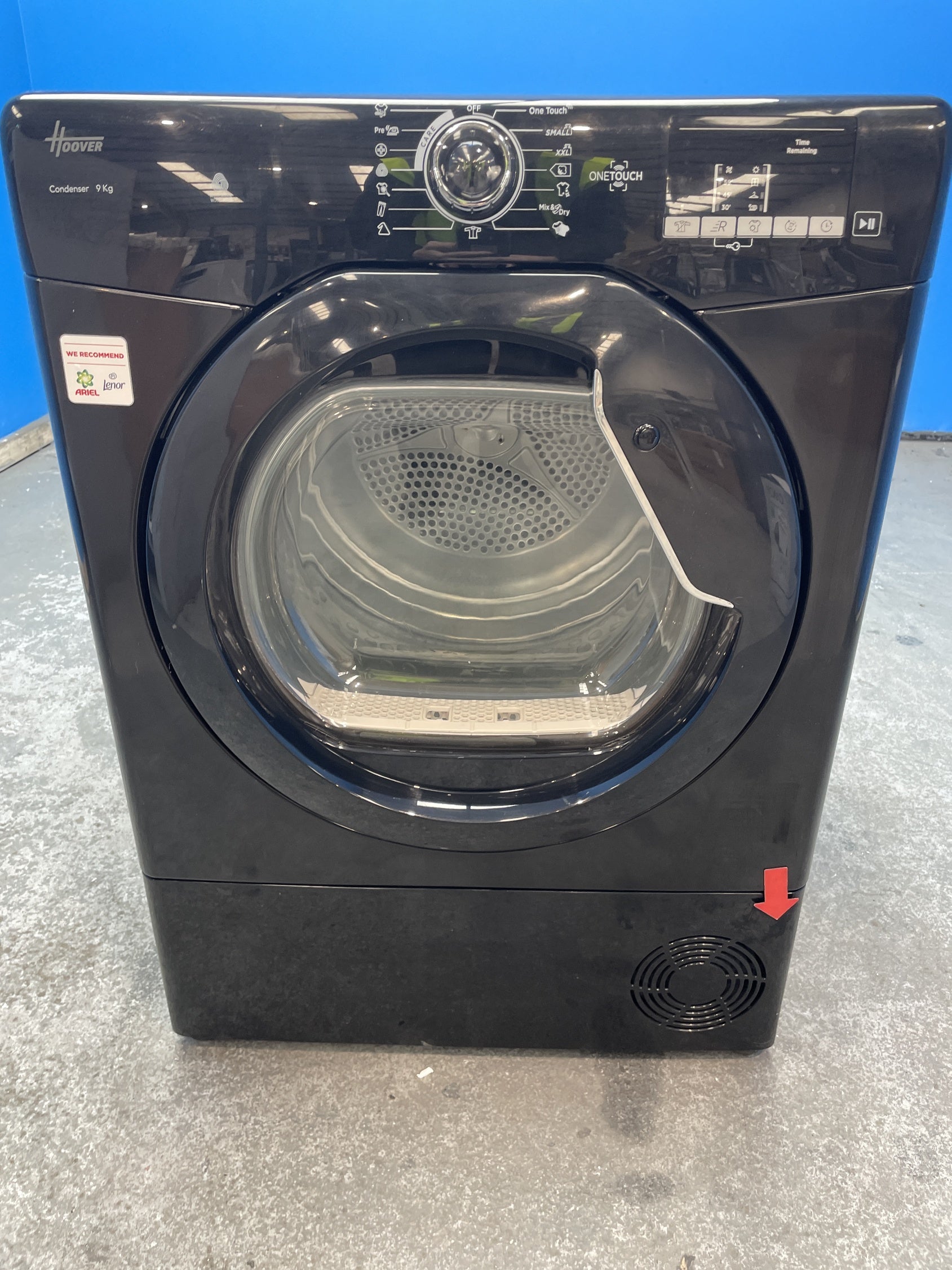 #GRC-157-709 - Hoover H-DRY 300 HLE C9DGB 9kg Condenser Tumble Dryer