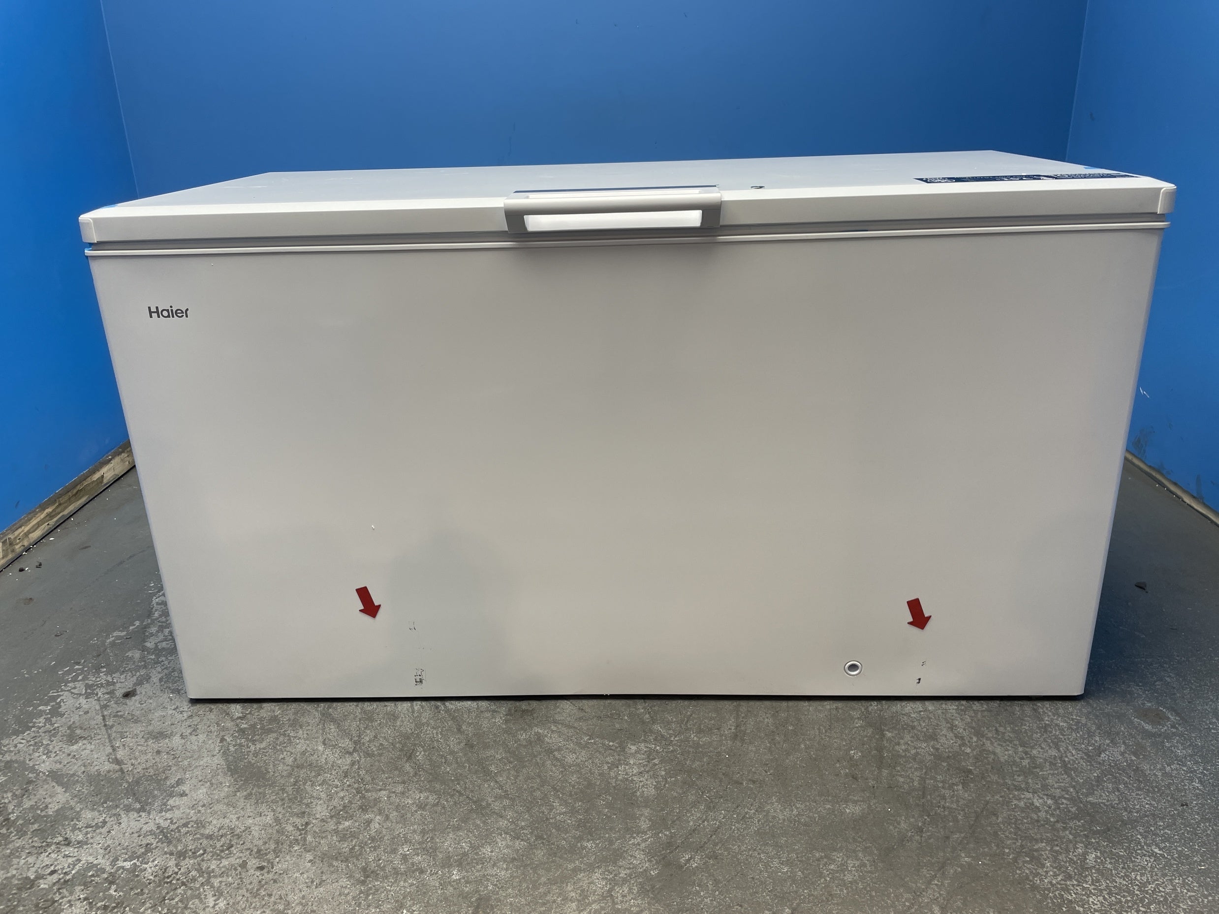 #GRC-163-419 - Haier Series 7 508L Chest Freezer – Cold Shield, Fast Freeze, White