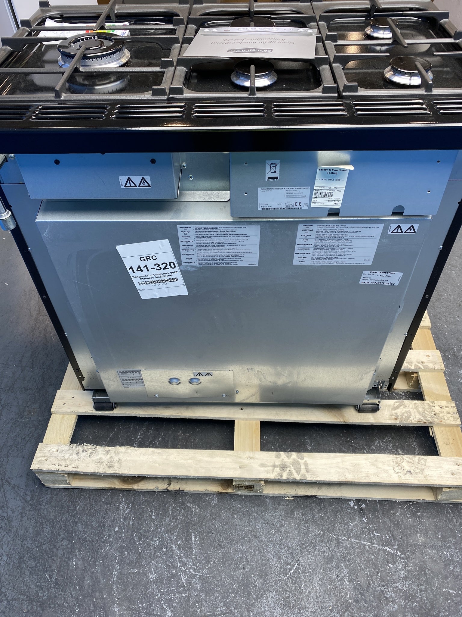 Rangemaster Longstock Deluxe 90cm Dual Fuel Range Cooker