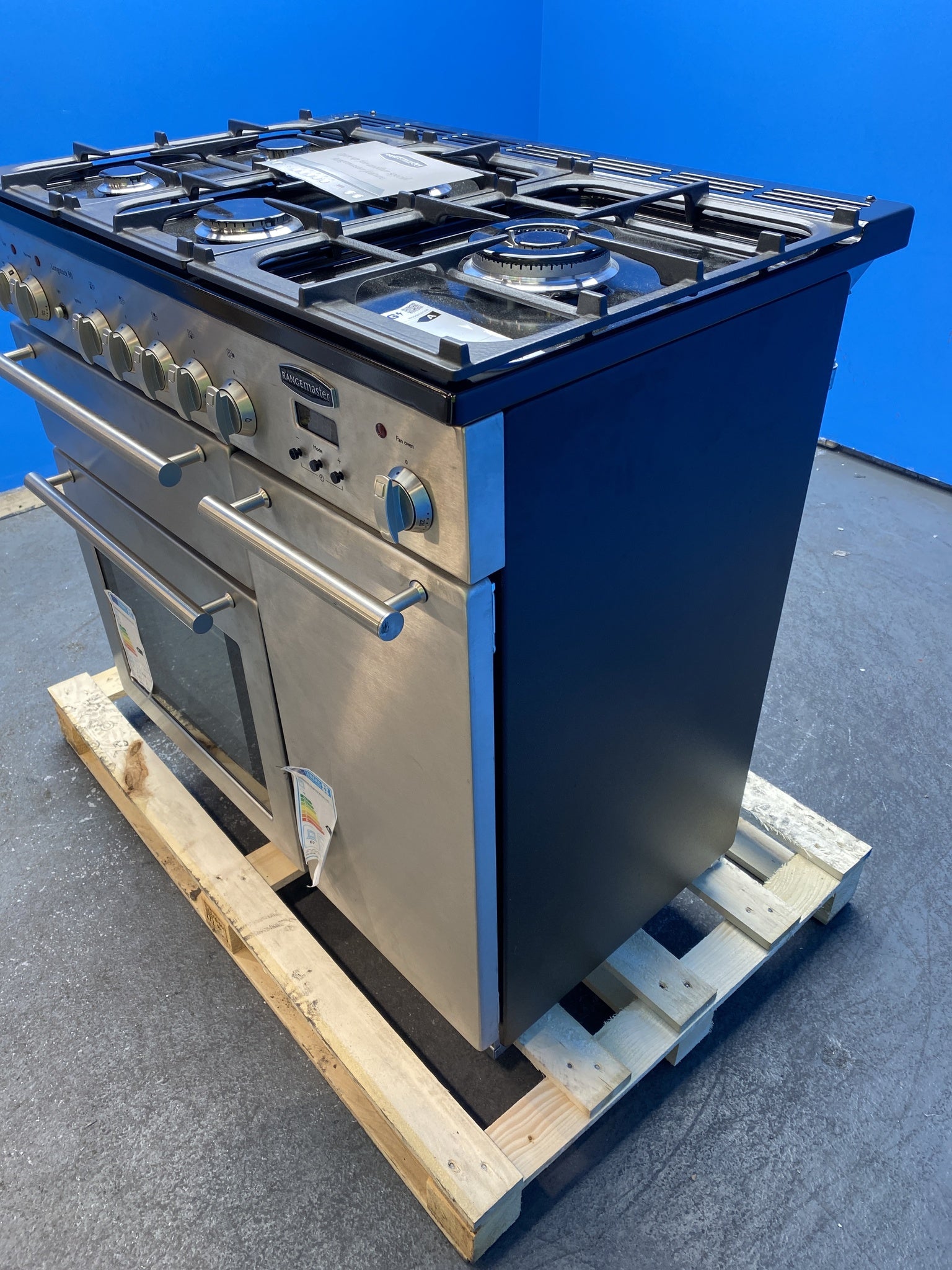 Rangemaster Longstock Deluxe 90cm Dual Fuel Range Cooker