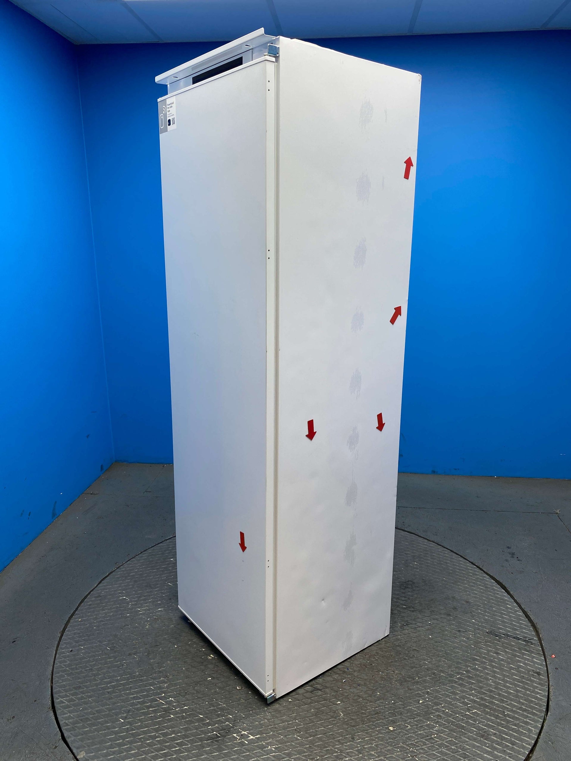 Haier HAUN518EWK 200L Integrated Total No Frost Freezer