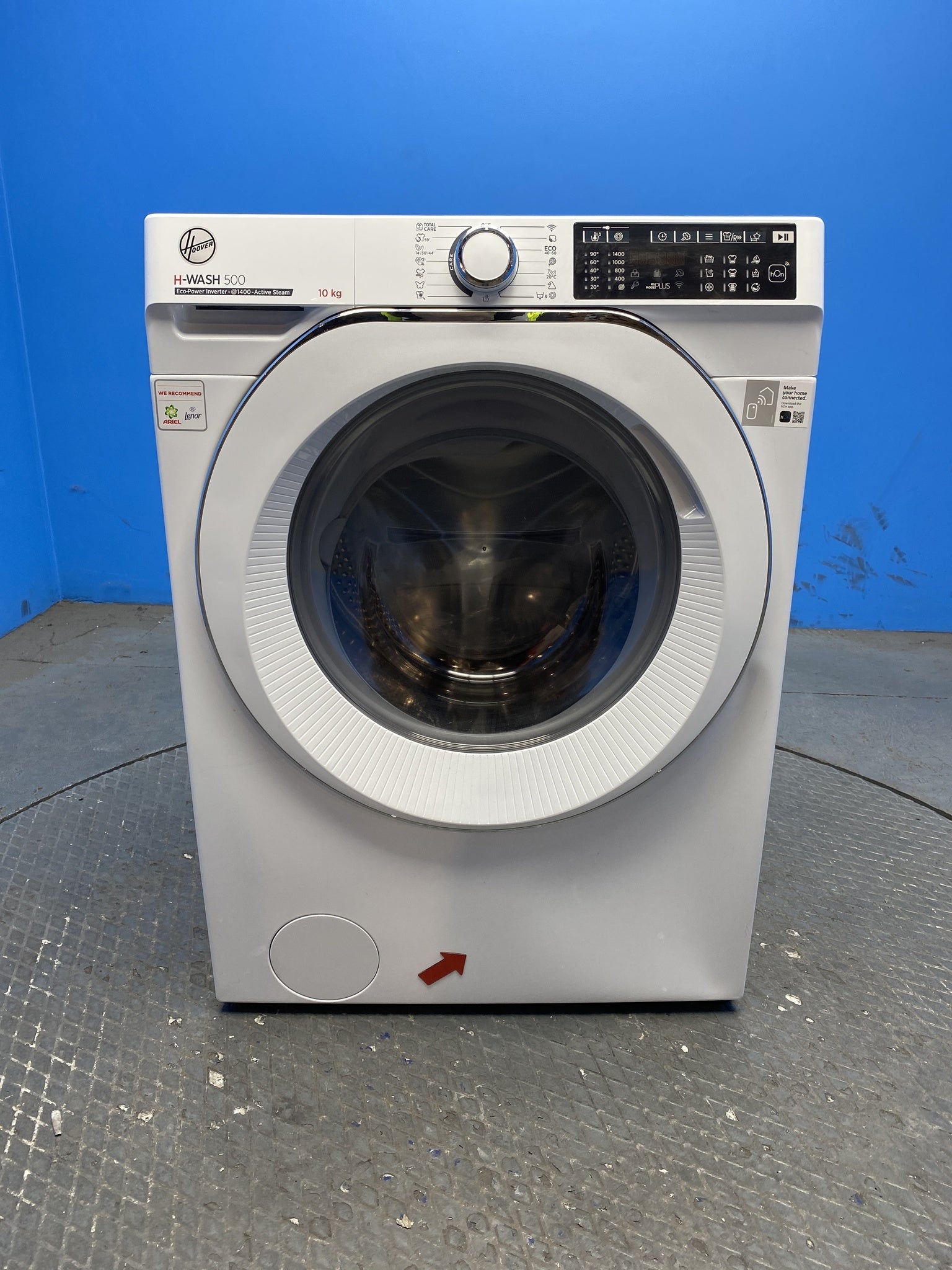 Hoover HW410AMC 10kg 1400 Spin Washing Machine