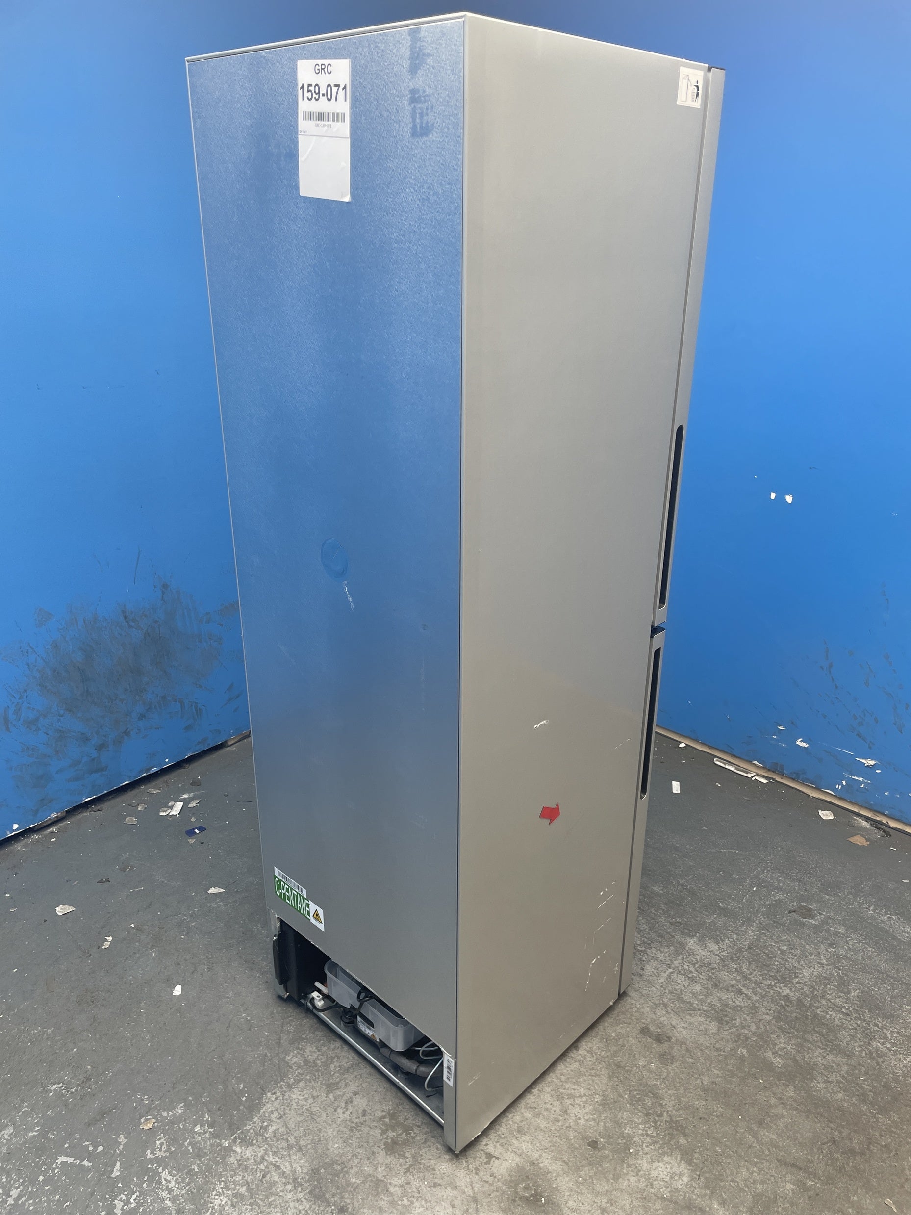 #GRC-159-071 - Hoover H-FRIDGE 300 HVT3CLECKIHS 252 Litre Combi Fridge Freezer