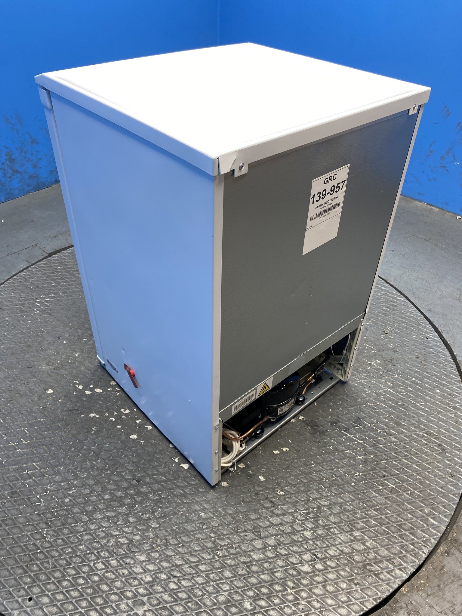 COMFEE' RCD133WH2(E) 131L Under-Counter Larder Fridge