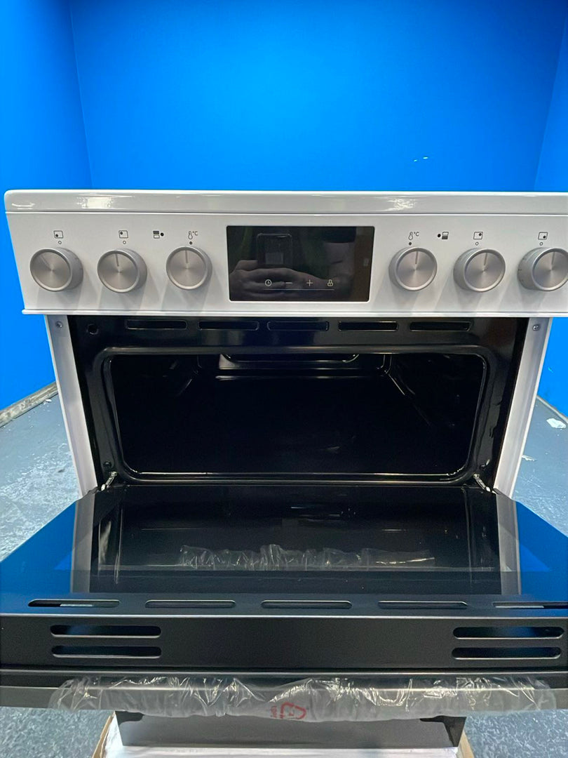 #GRC-162-506 - Midea MFO24EME4R118-WH Double Oven Electric Cooker Ceramic Hob