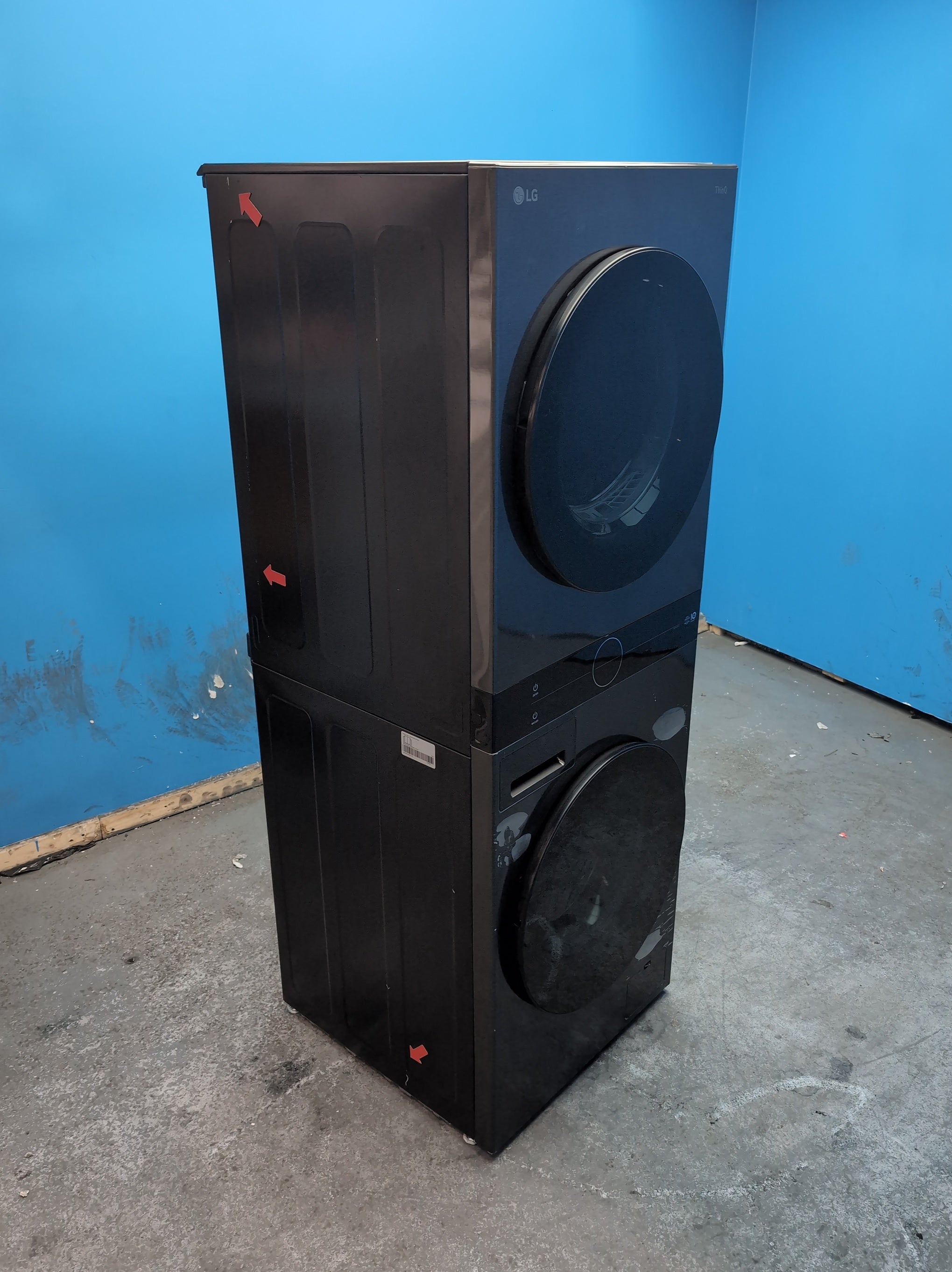 #GRC-159-653 - LG Washer Dryer – 12kg Wash, 10kg Dry, 1400rpm, Black