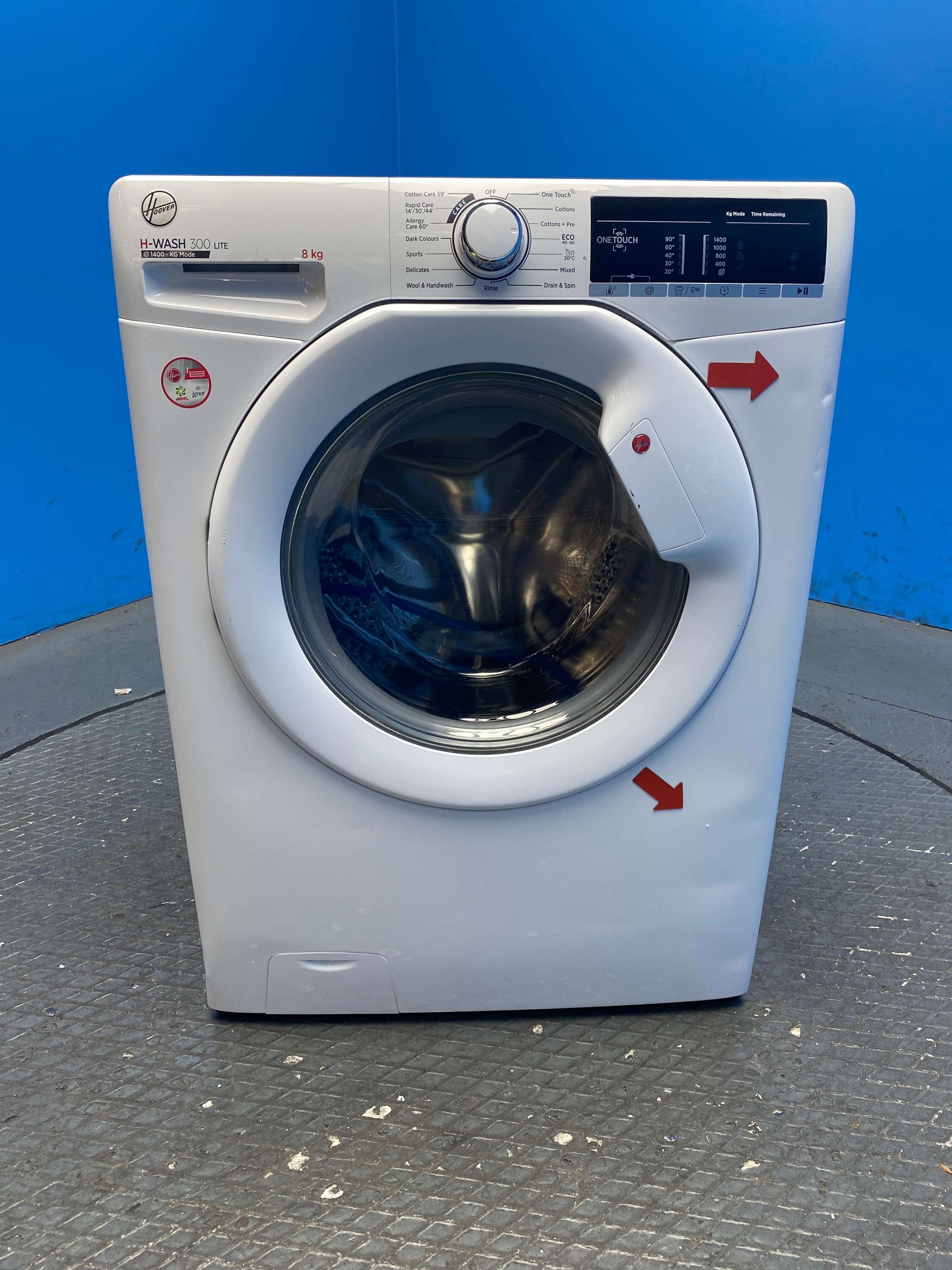 Hoover H3W48TA4 8kg 1400 Spin Washing Machine