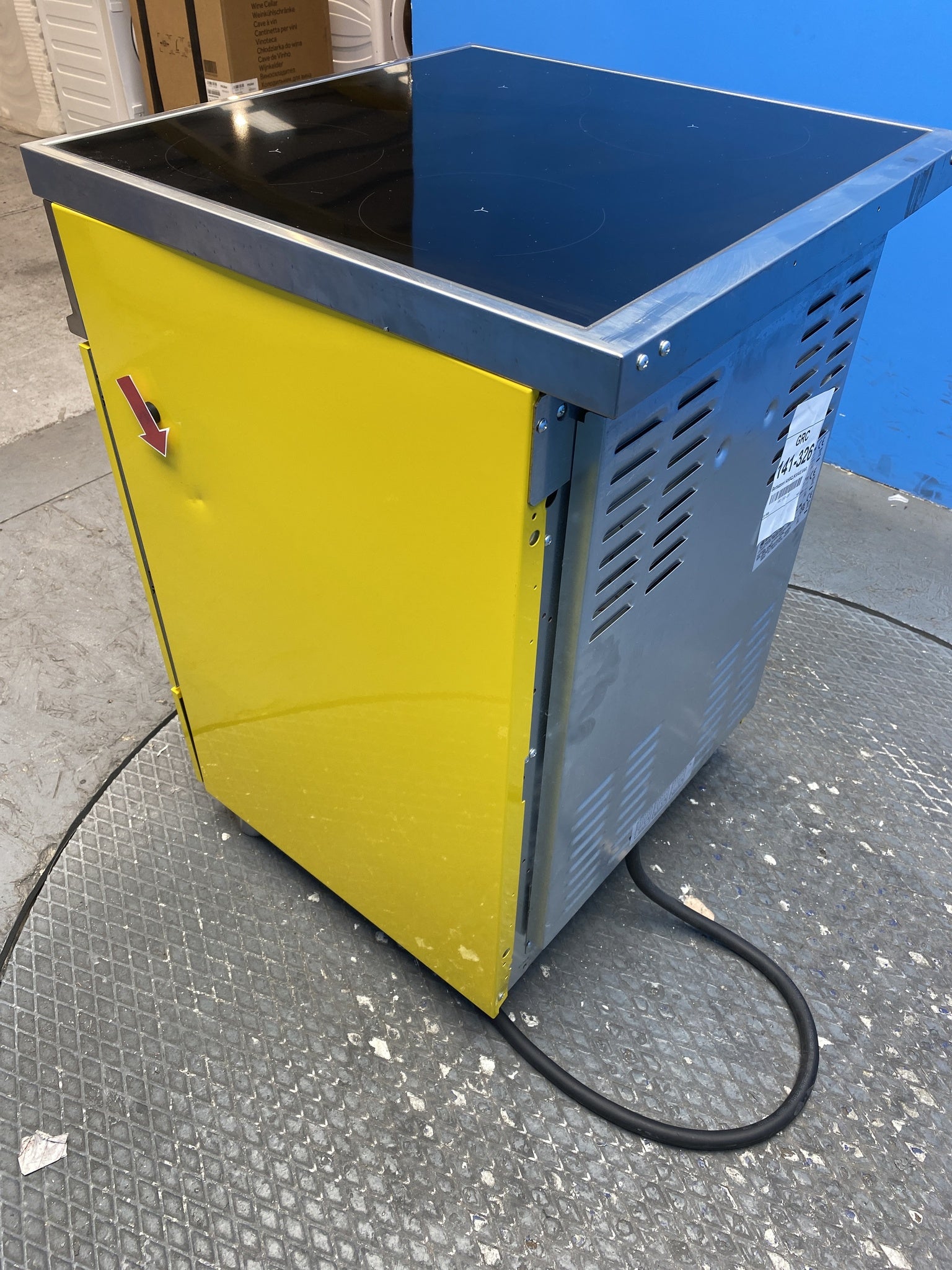 Bertazzoni 60cm Induction Range Cooker - Yellow