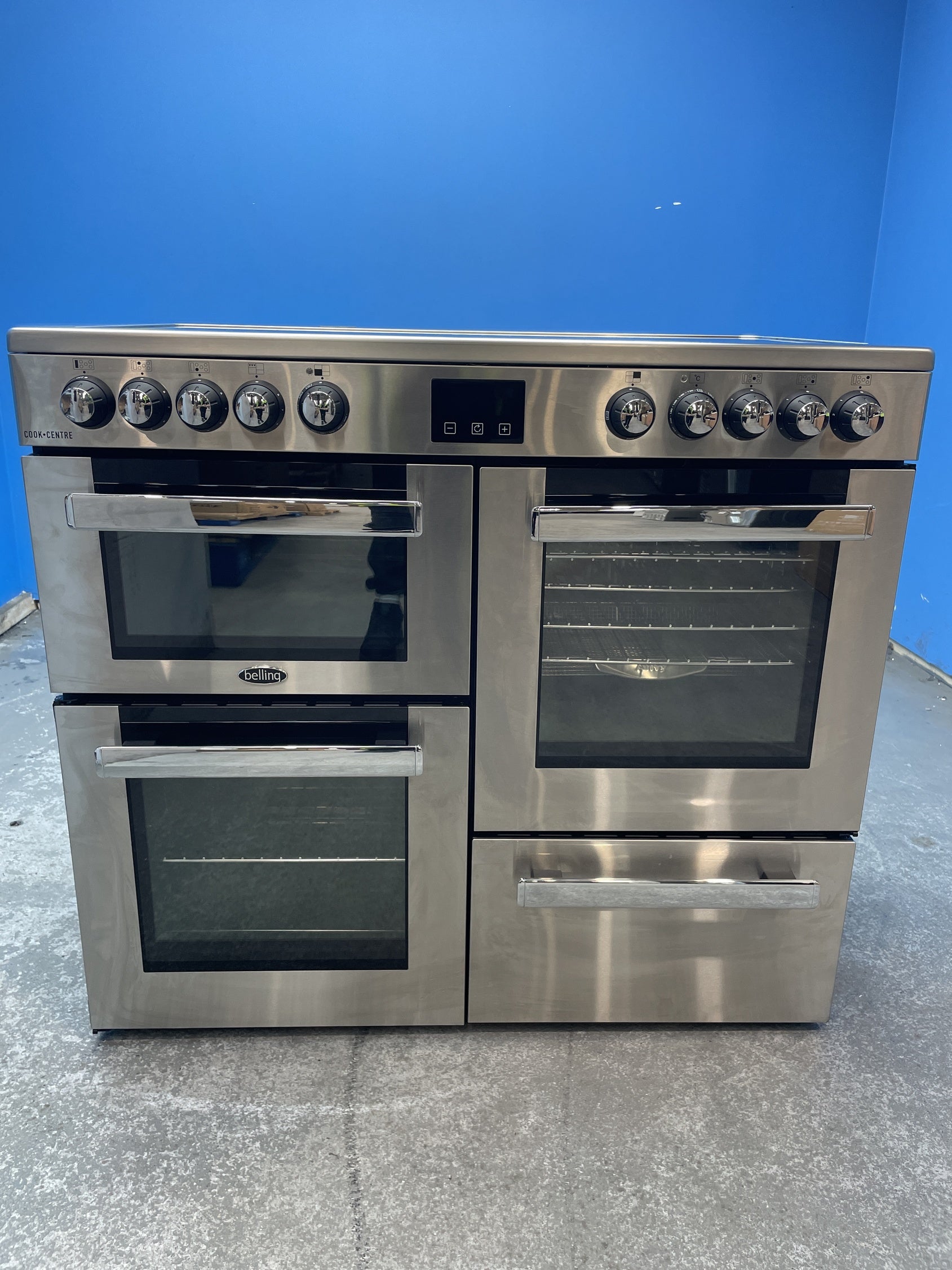 #GRC-159-139 - Belling Cookcentre 100E 100cm Ceramic Range Cooker
