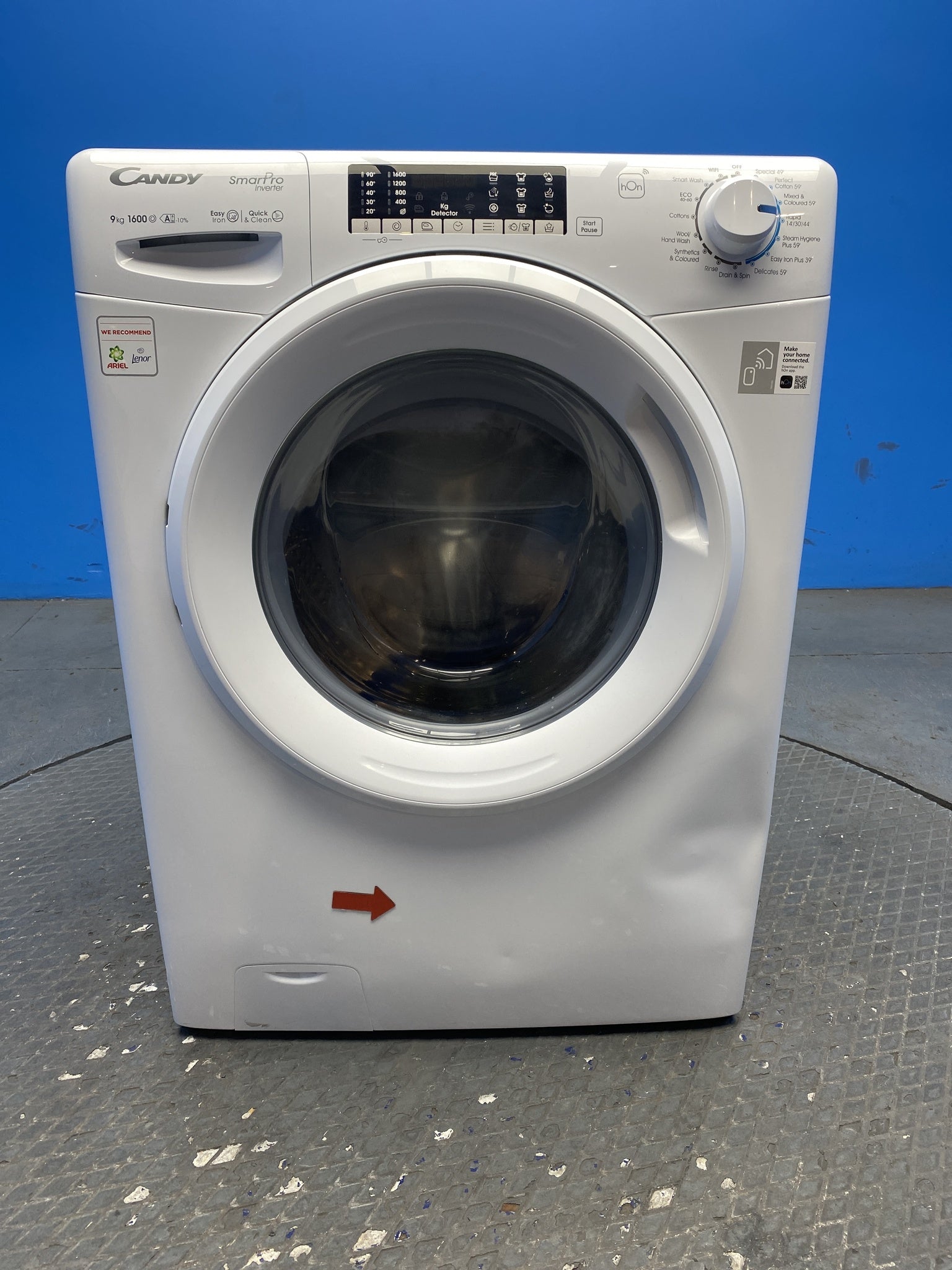 Candy CSO696TWM6 Smart Pro 9kg 1600 Spin Washing Machine