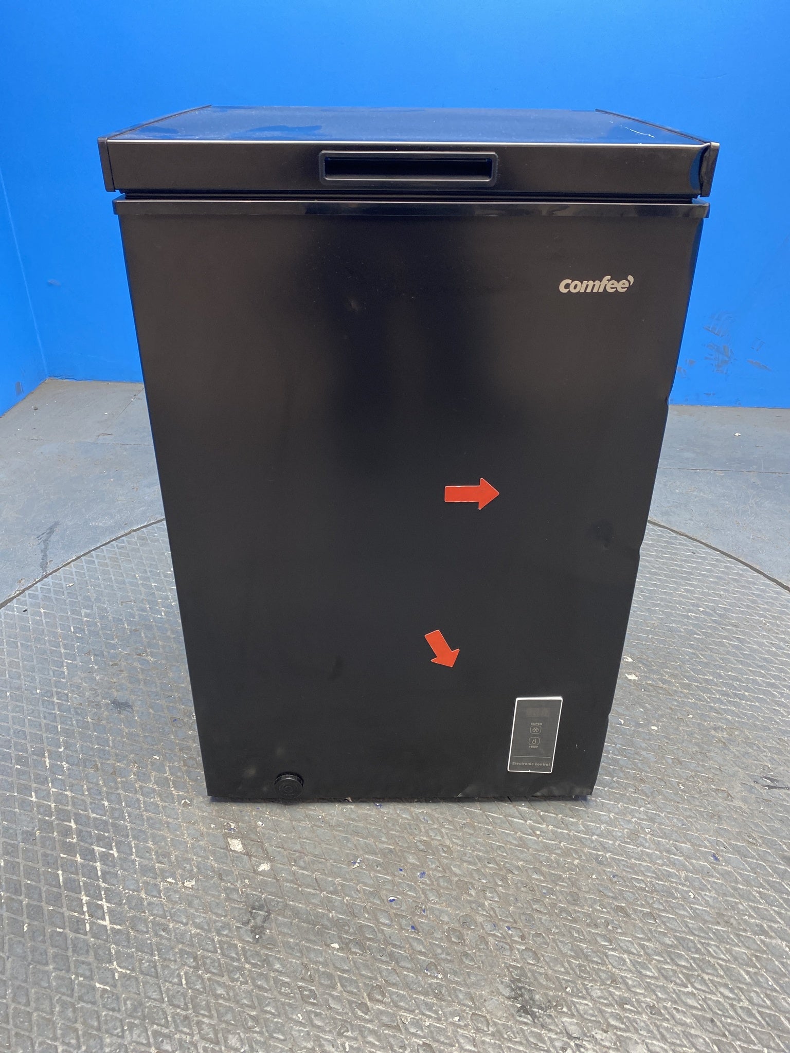 COMFEE' RCC100BL2 99L Freestanding Chest Freezer