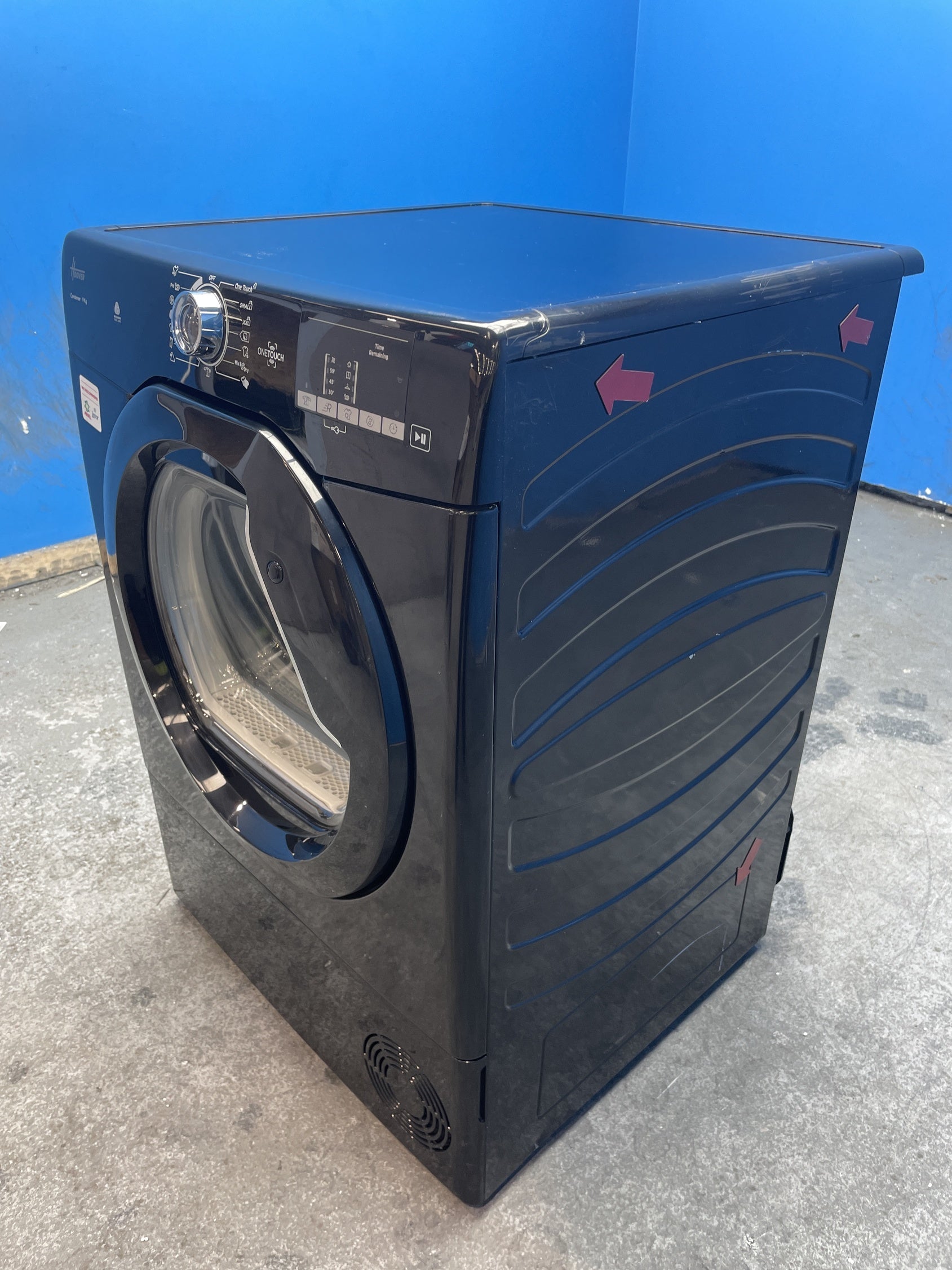 #GRC-158-610 - Hoover H-DRY 300 HLE C9DGB 9kg Condenser Tumble Dryer